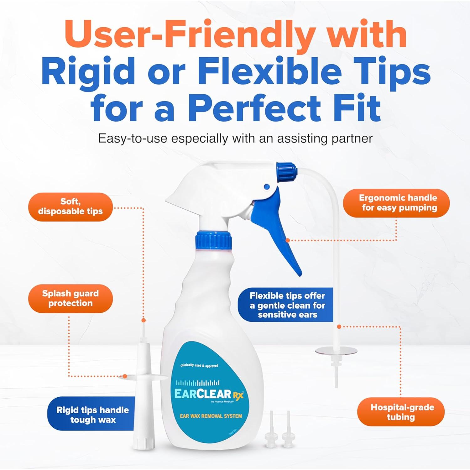 Kit de Limpieza de Oídos EarClear Rx - Completo y Seguro