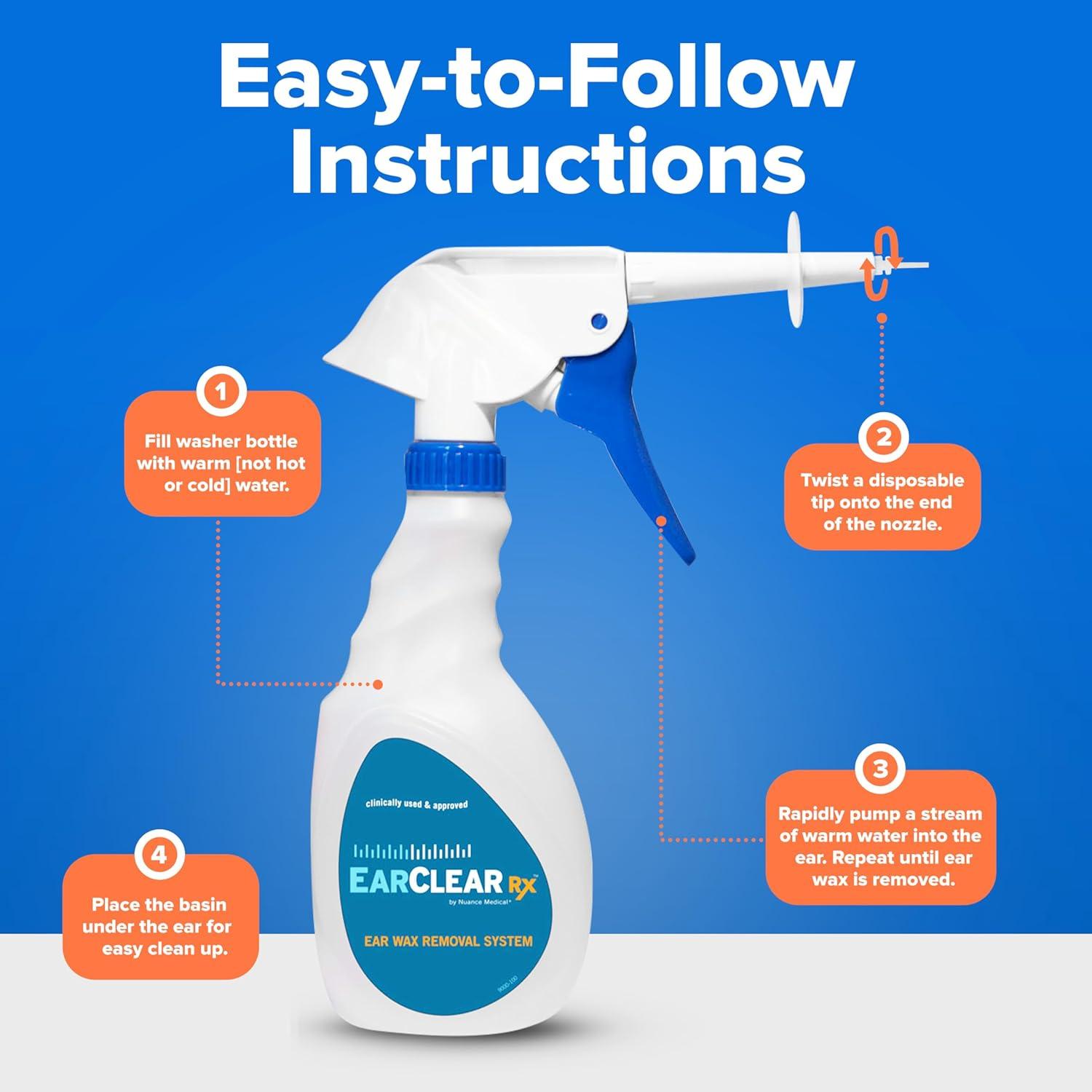 Kit de Limpieza de Oídos EarClear Rx - Completo y Seguro