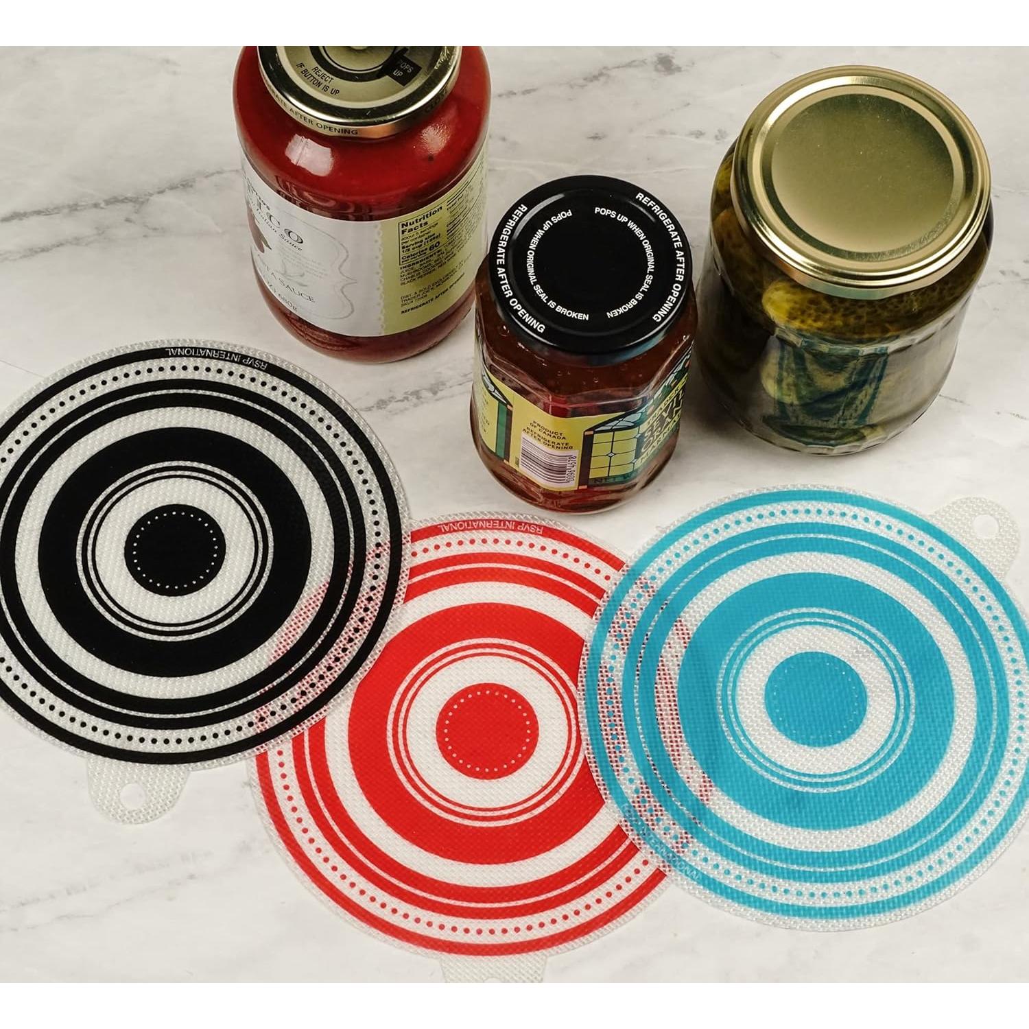 Abrebotellas de Silicona RSVP Internacional 16.5 cm Negro