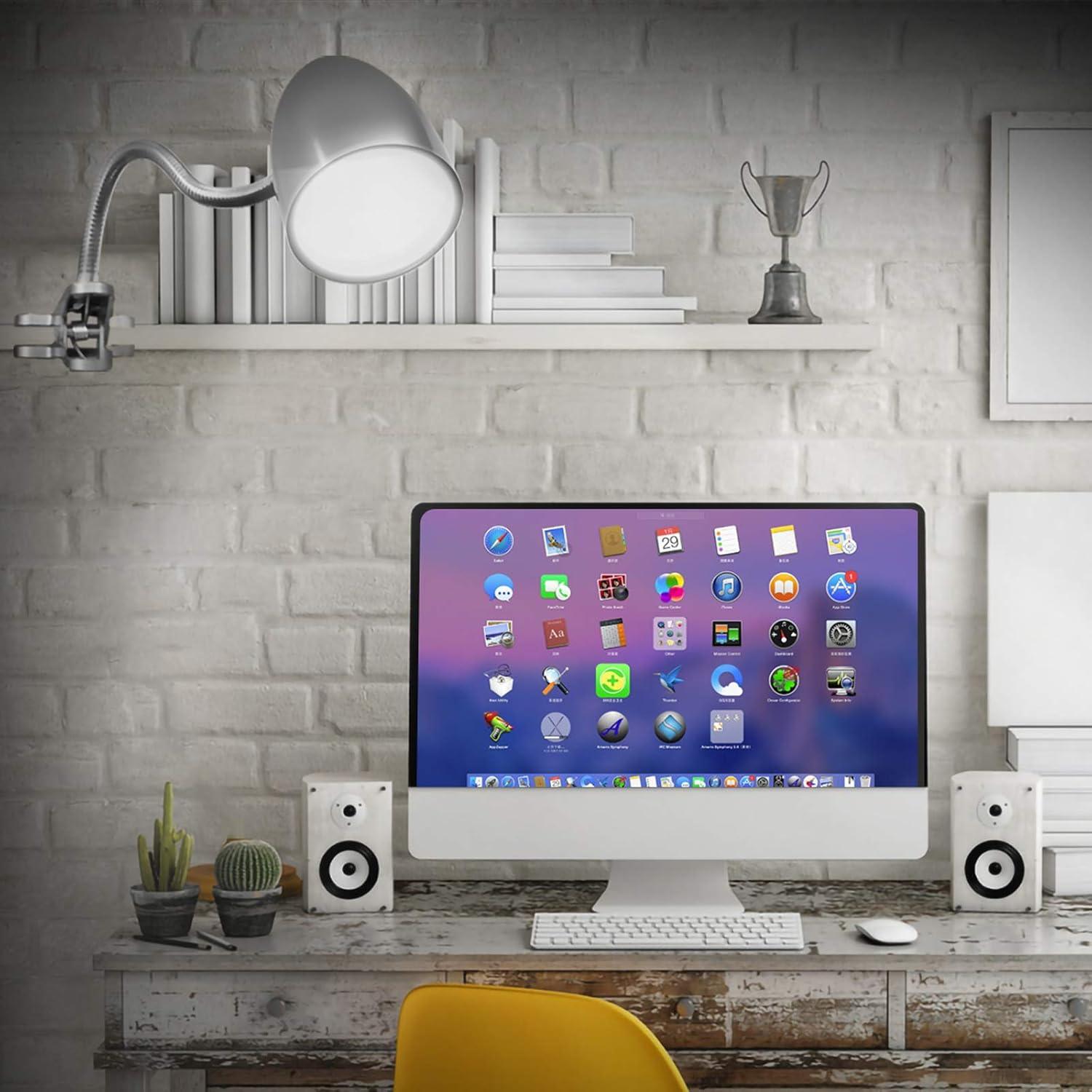 Lámpara de escritorio Energetic con abrazadera 3.5W 240LM