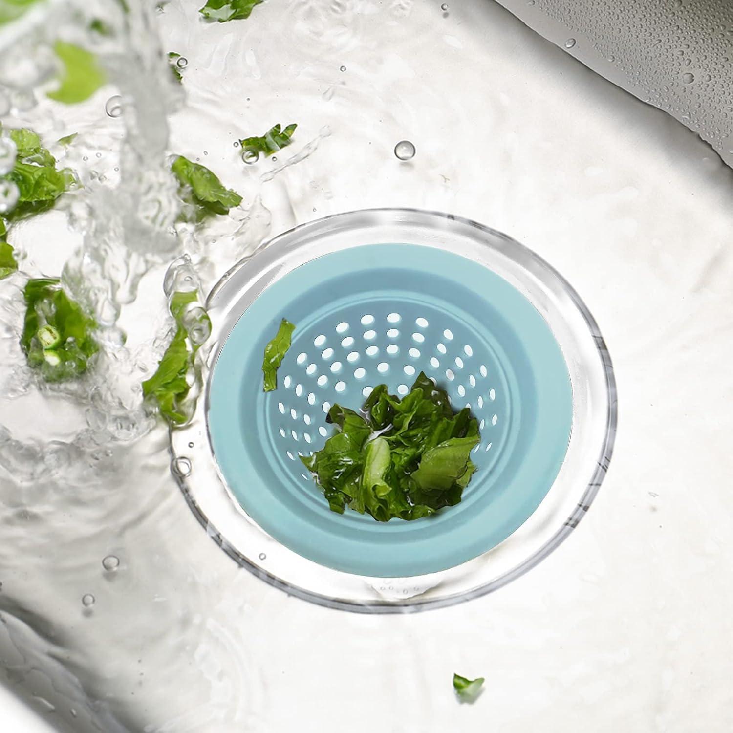 Colador de Fregadero de Silicona Keofoskv 11.4 cm Antioxidante