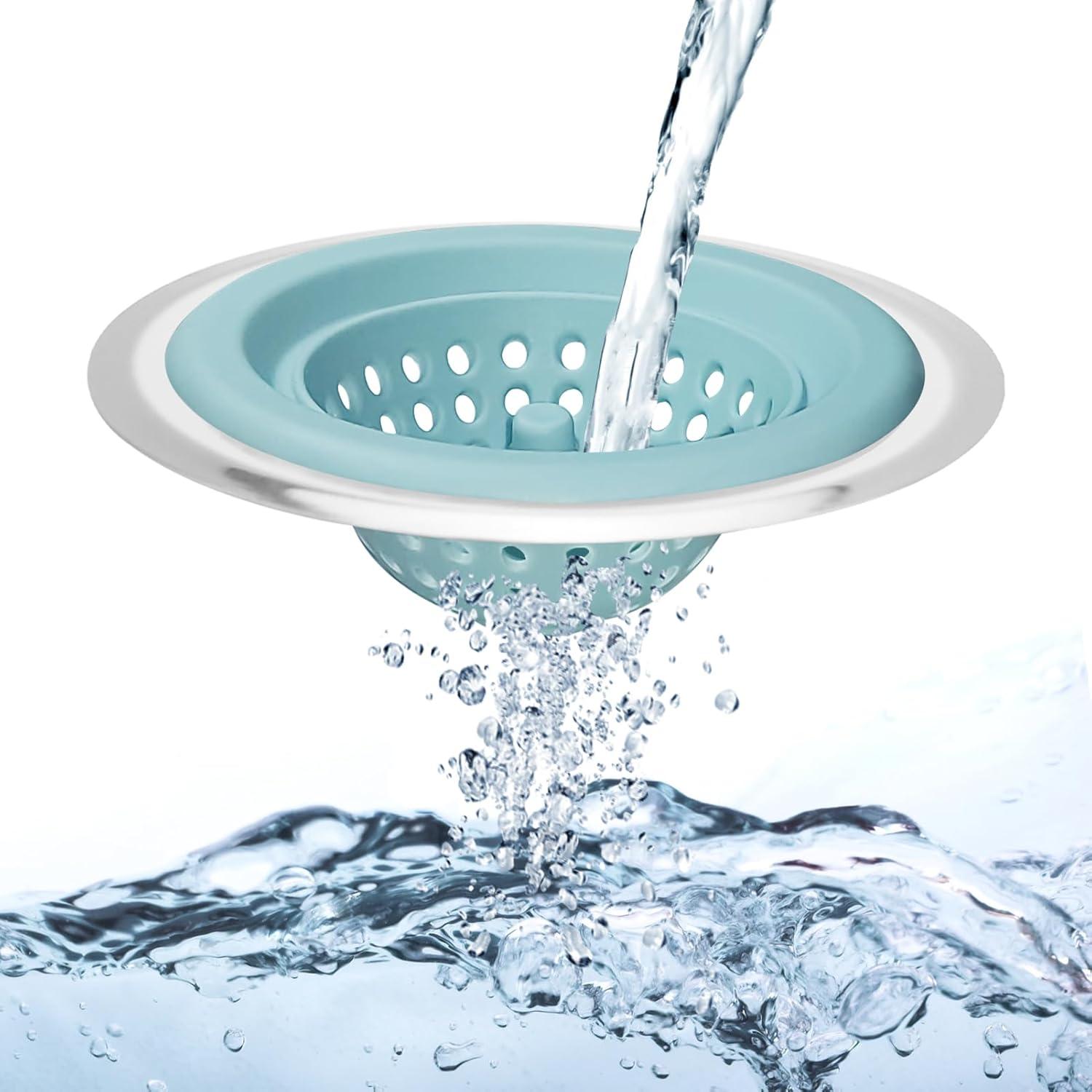 Colador de Fregadero de Silicona Keofoskv 11.4 cm Antioxidante