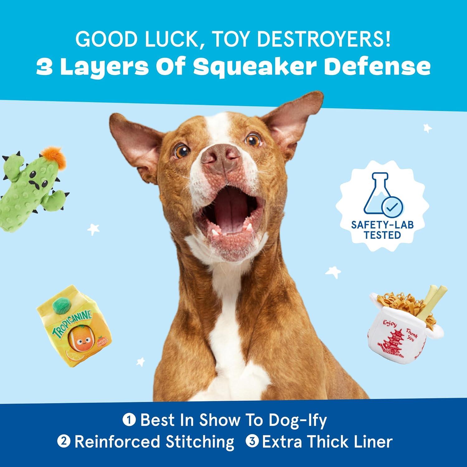 Juguete Interactivo para Perros Barkbox Donuts 4 en 1 Pequeño