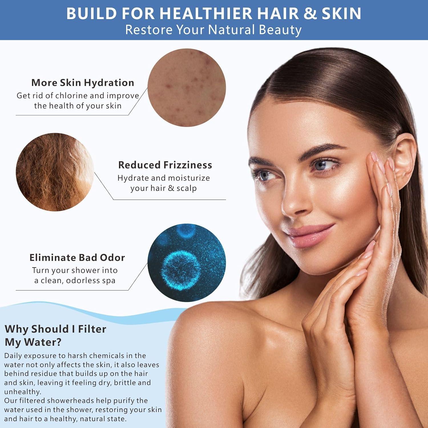 Cabezal de Ducha Voolan 10" Cuadrado con Filtro Acero Inoxidable