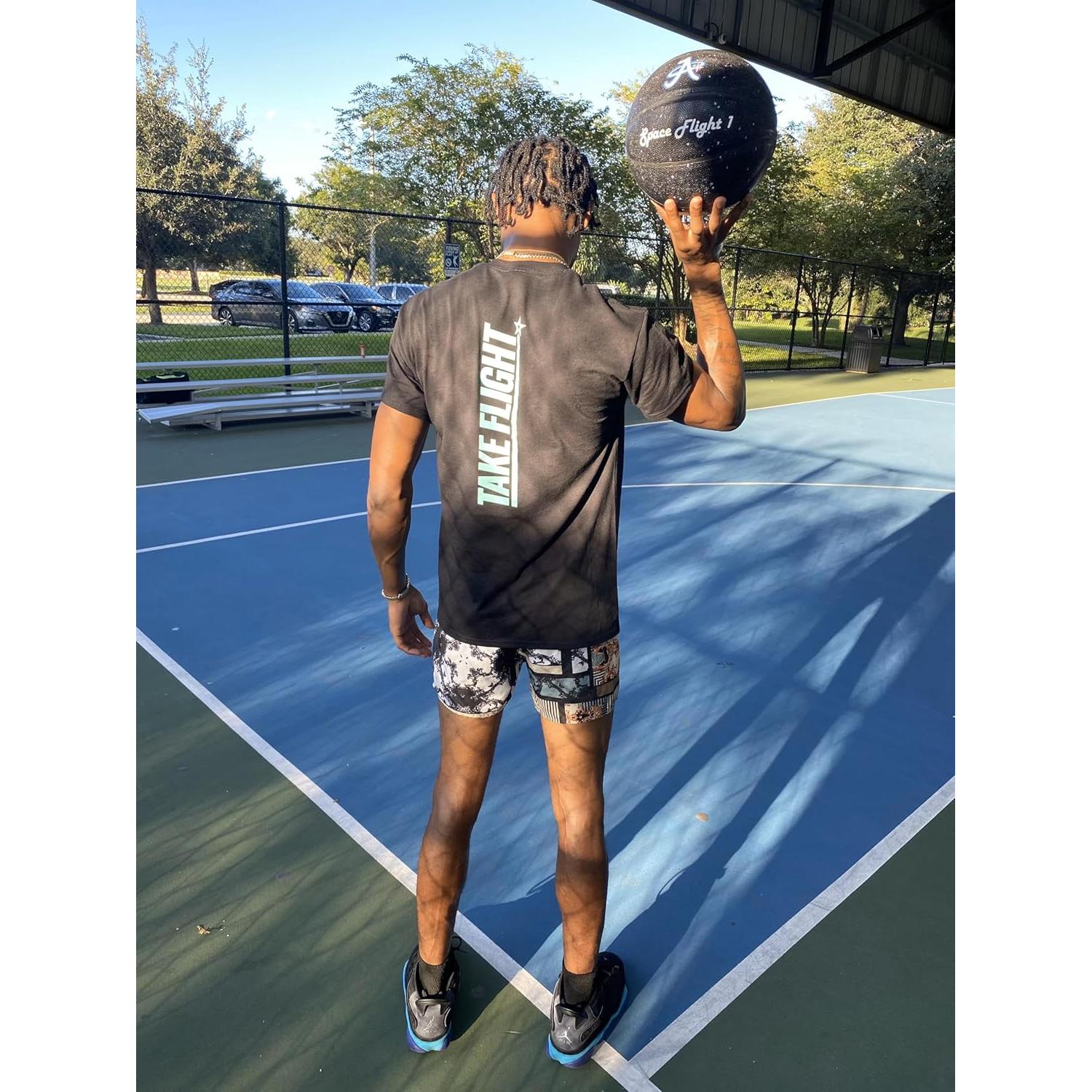 Balón de Baloncesto A Plus Collectibles Space Flight 1 Tamaño 7