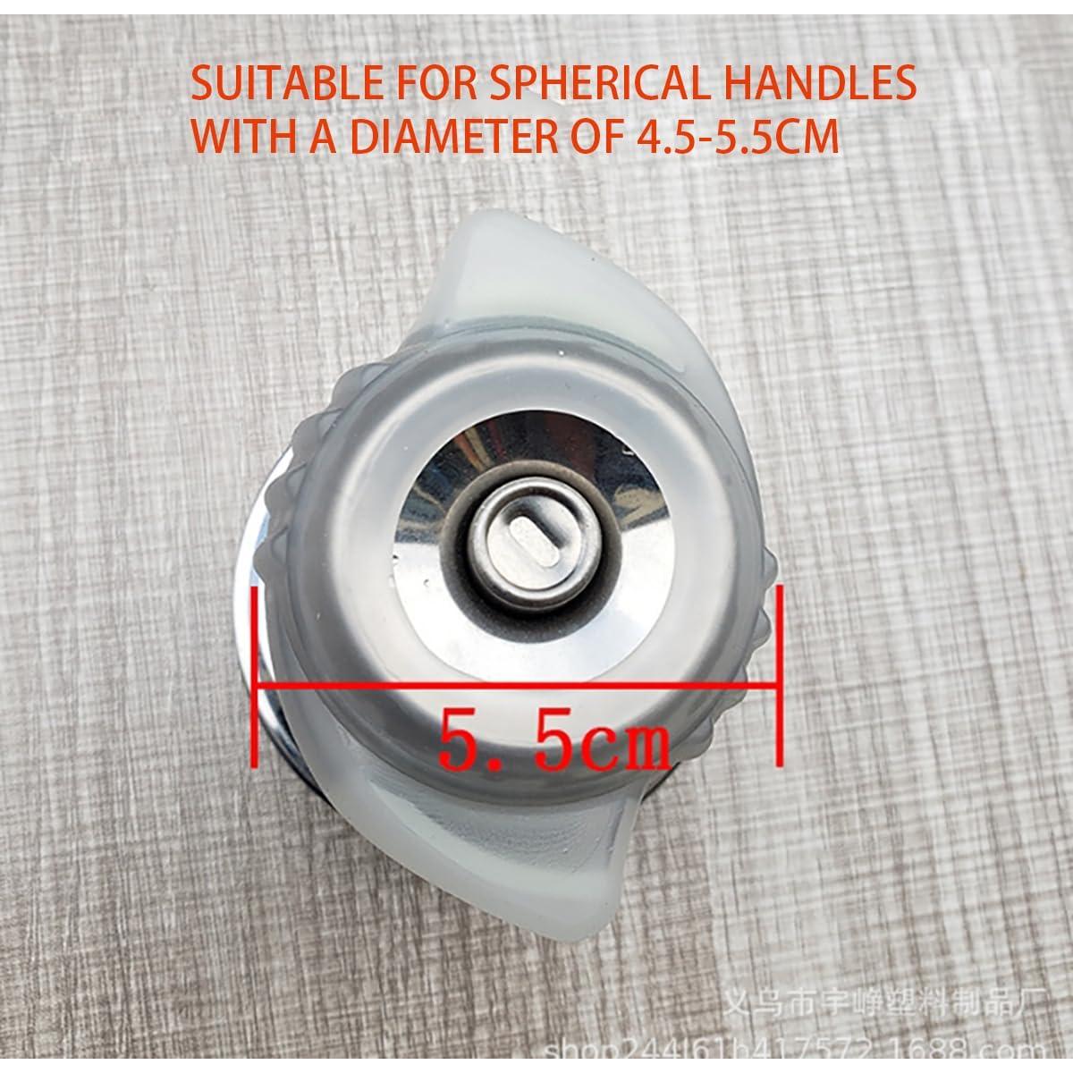 Extensión de Pomo de Puerta MIKMAYTOO - 2 PCS Ajustable Transparente