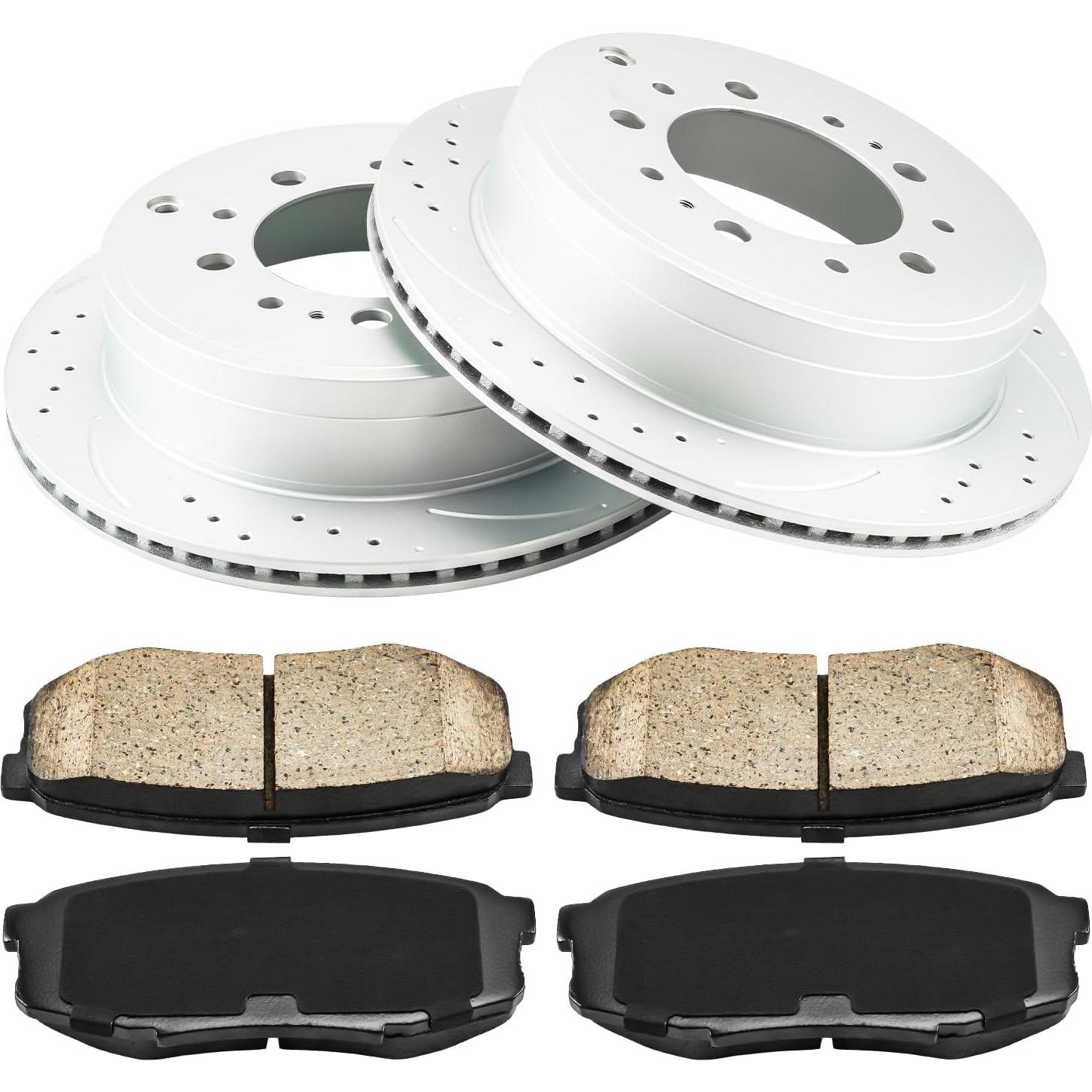 Kit de Freno Trasero KAX para Toyota y Lexus - Discos 344.9 mm