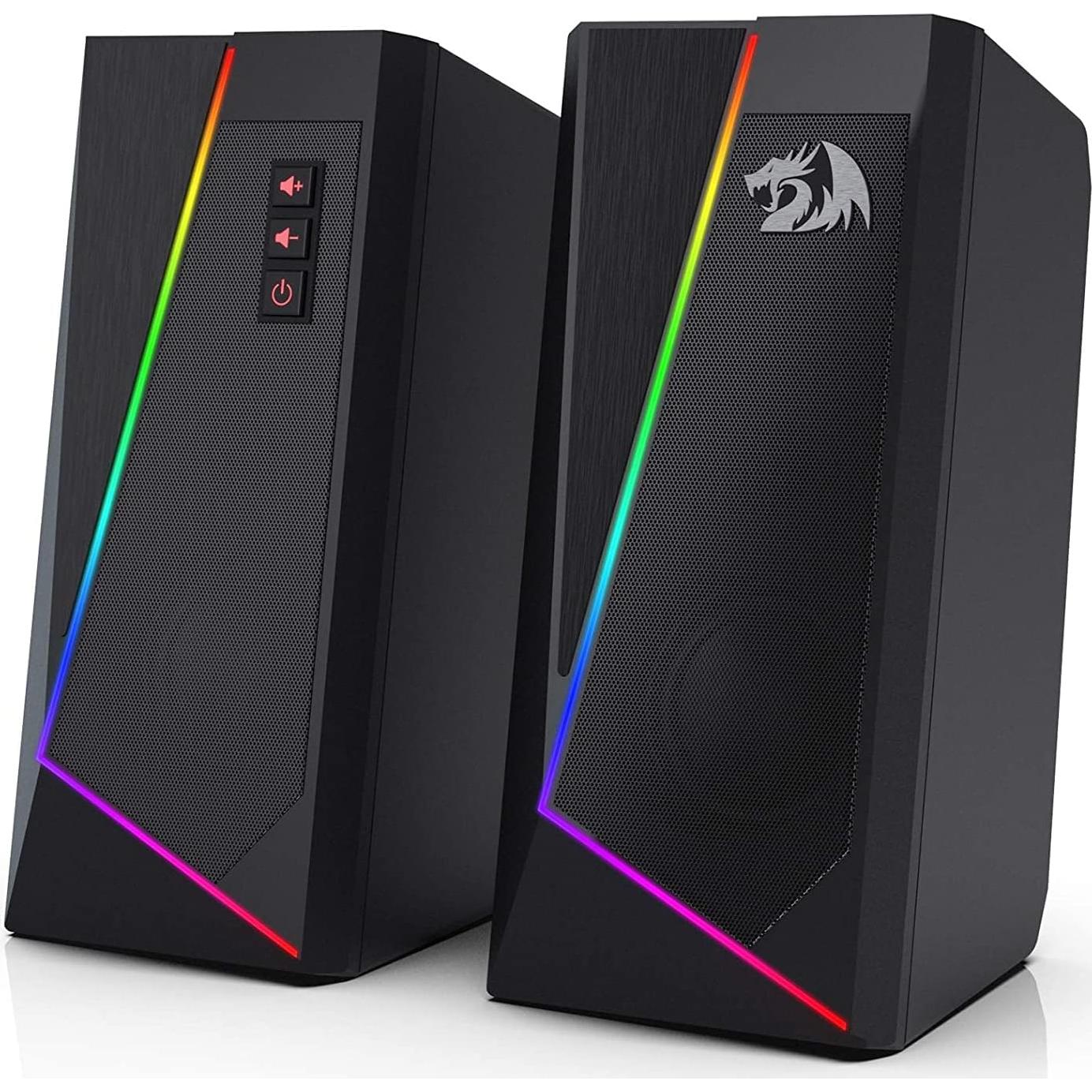 Altavoces Redragon GS520 RGB 2.0 Canales Sonido Estéreo