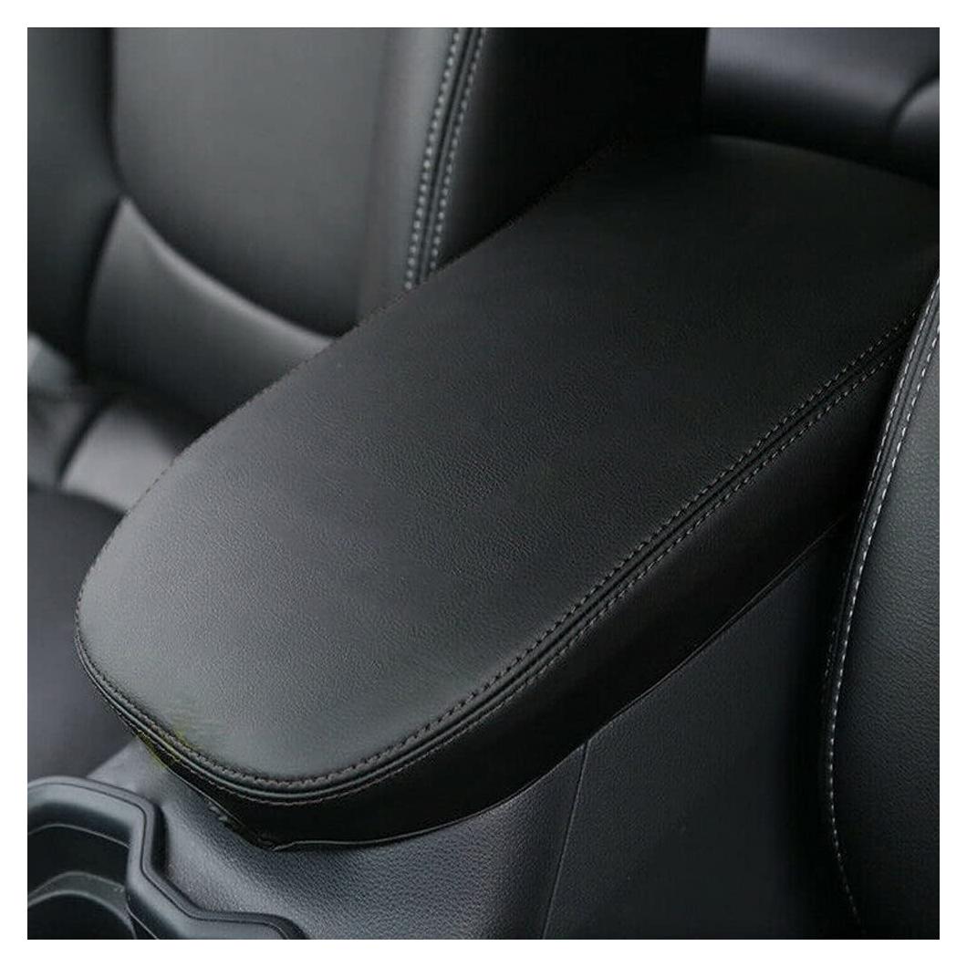 Cubierta de reposabrazos INTGET para Toyota RAV4 2019-2025 - Negro