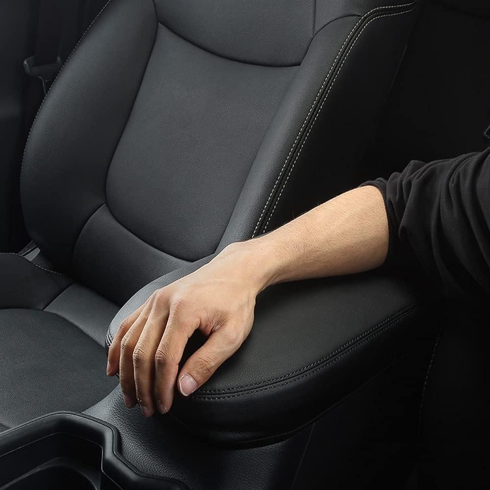 Cubierta de reposabrazos INTGET para Toyota RAV4 2019-2025 - Negro