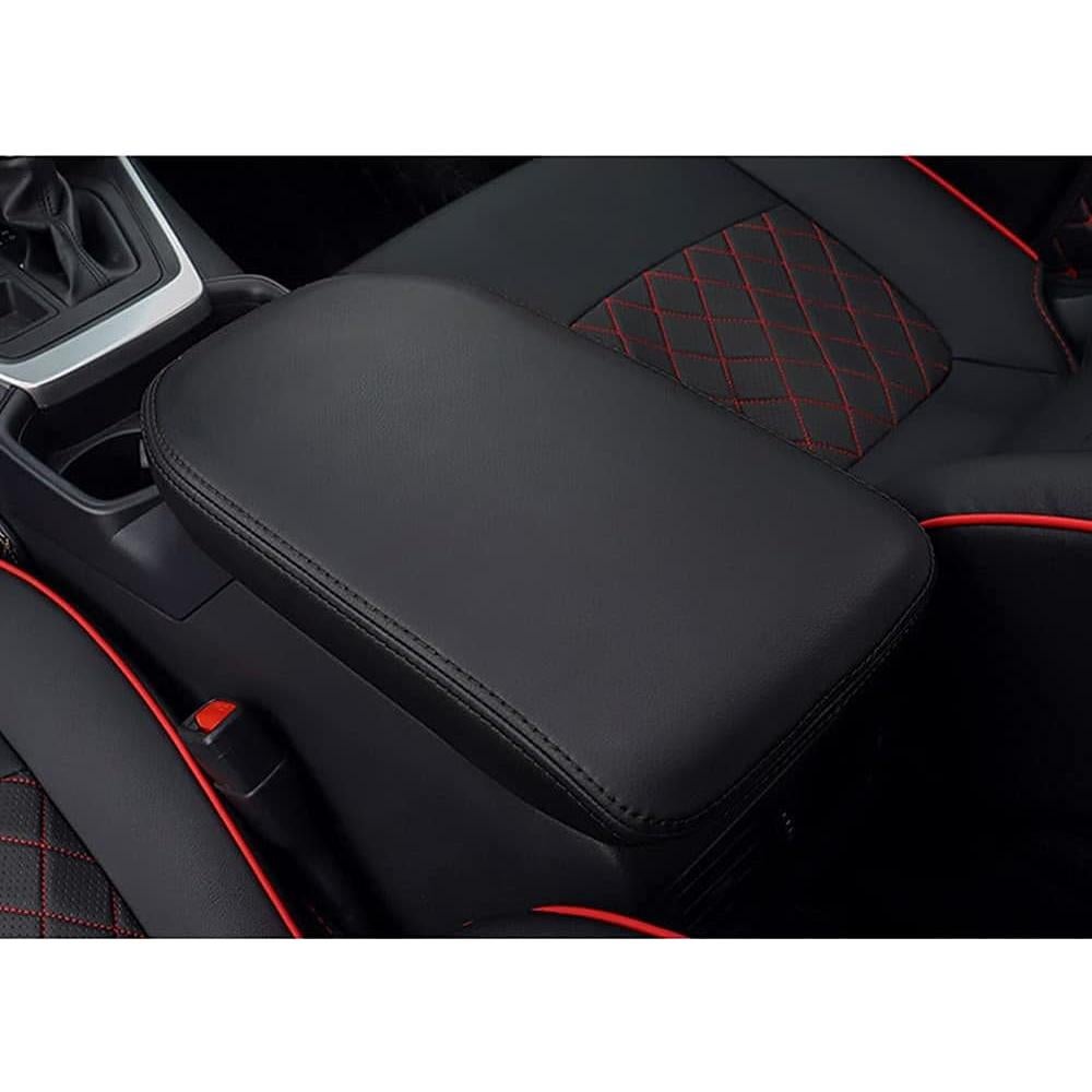 Cubierta de reposabrazos INTGET para Toyota RAV4 2019-2025 - Negro