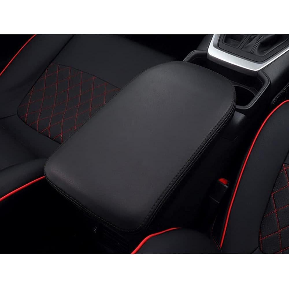 Cubierta de reposabrazos INTGET para Toyota RAV4 2019-2025 - Negro