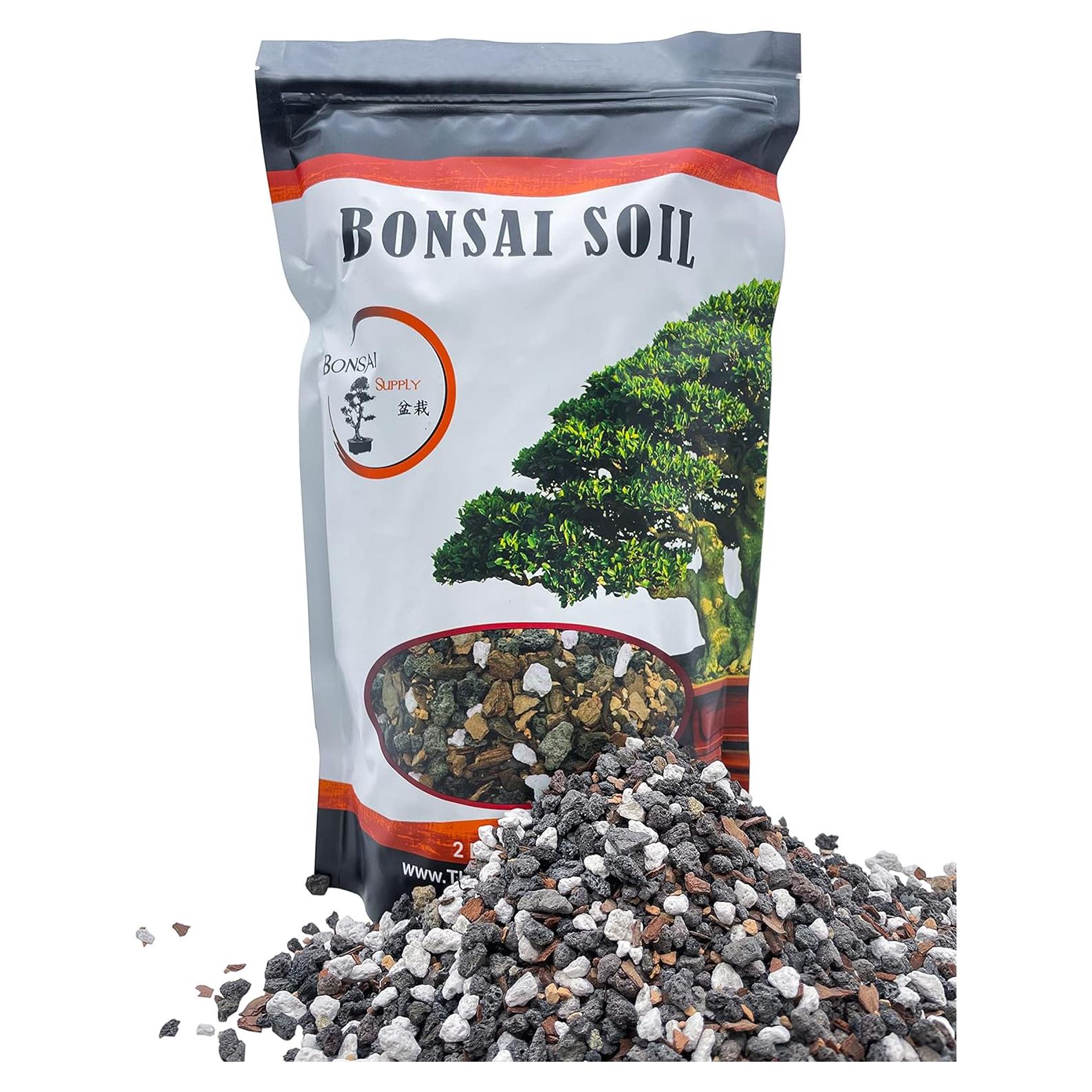 Mezcla de Suelo para Bonsai The Bonsai Supply 1,12 kg Drenaje Rápido