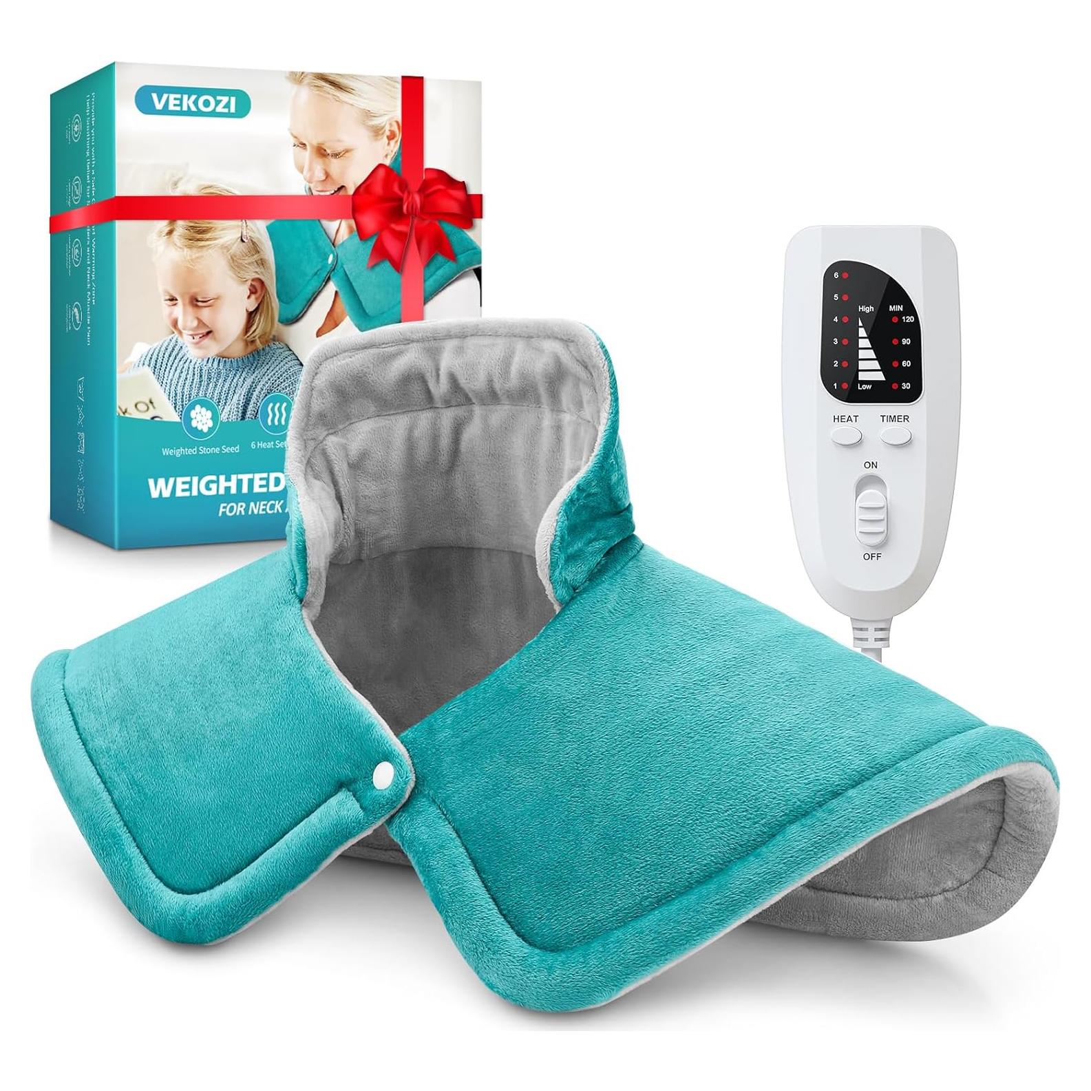 Almohadilla Calentadora VEKOZI para Cuello y Hombros 43x58cm