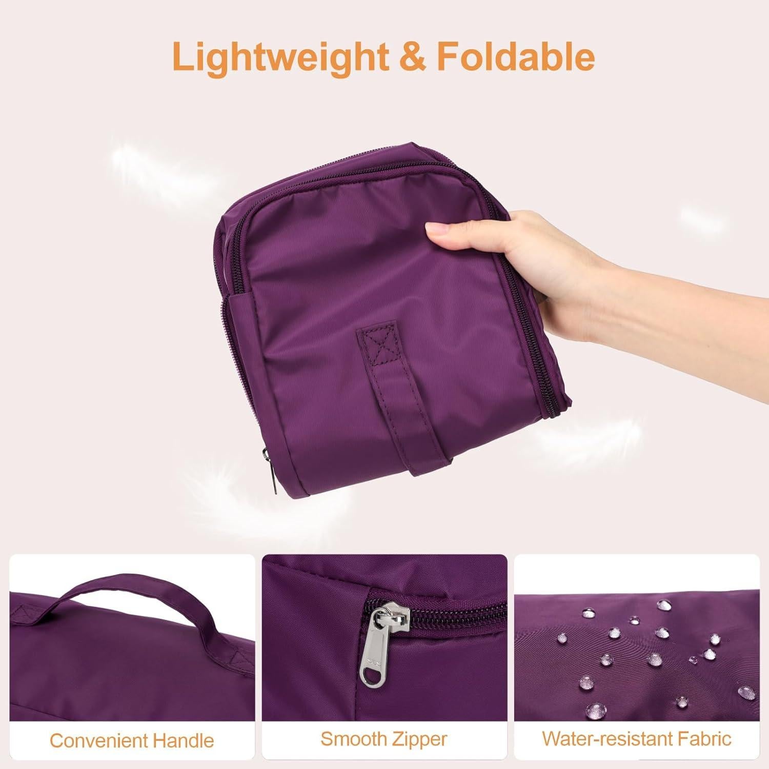 Bolsa Organizadora de Ropa Interior Cambond 4-en-1 Púrpura