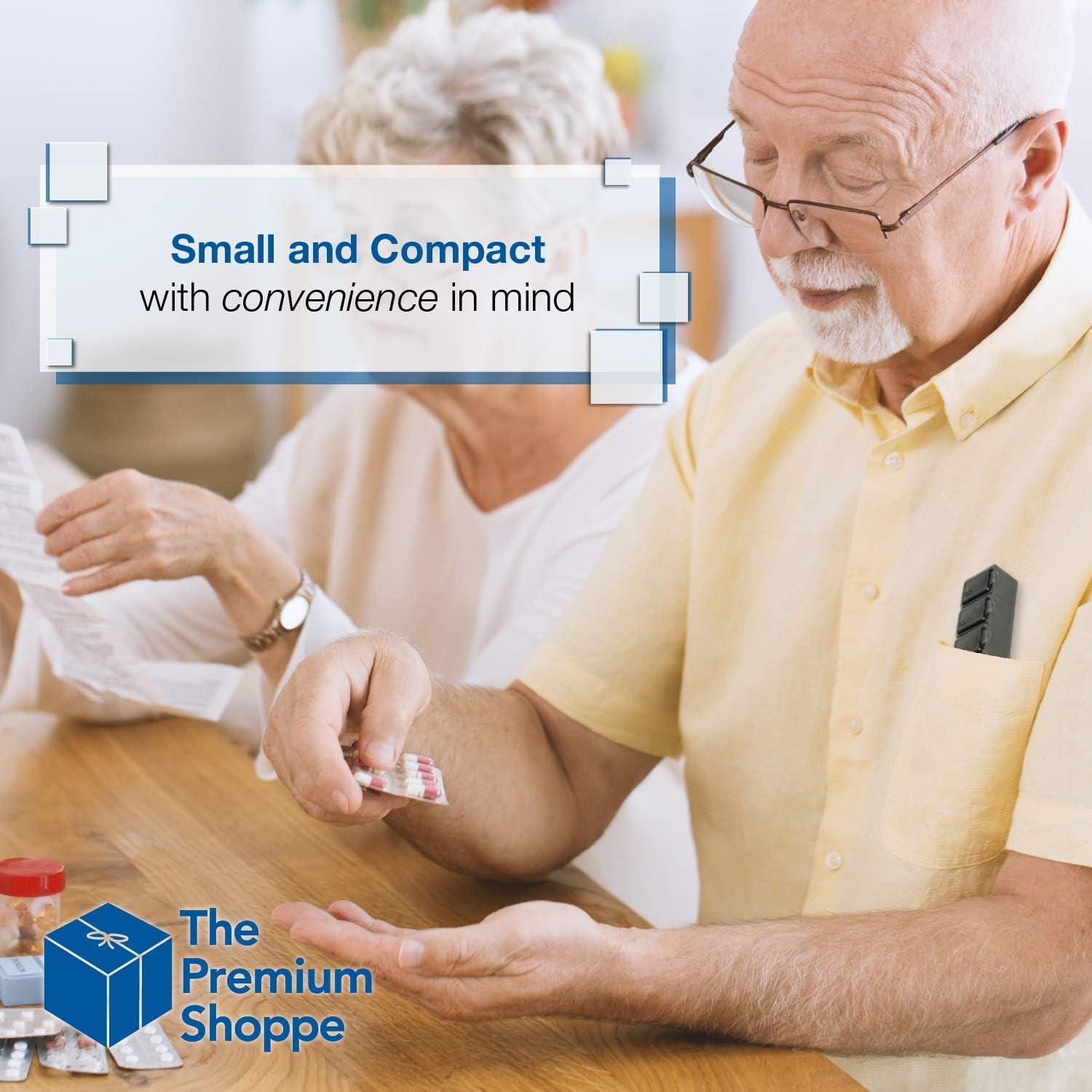 Caja de Pastillas Pequeña USA Merchant 7 Días 4 Colores