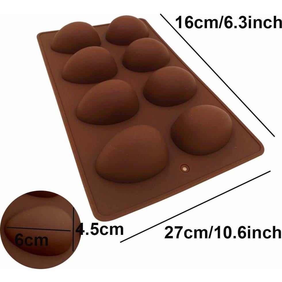 Molde de Jabón en Forma de Huevo EchoDone - Silicona Antiadherente