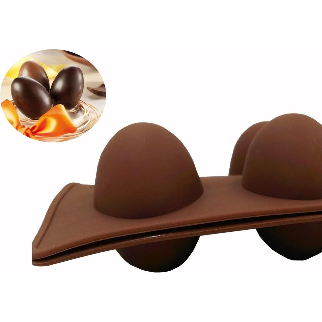 Molde de Jabón en Forma de Huevo EchoDone - Silicona Antiadherente