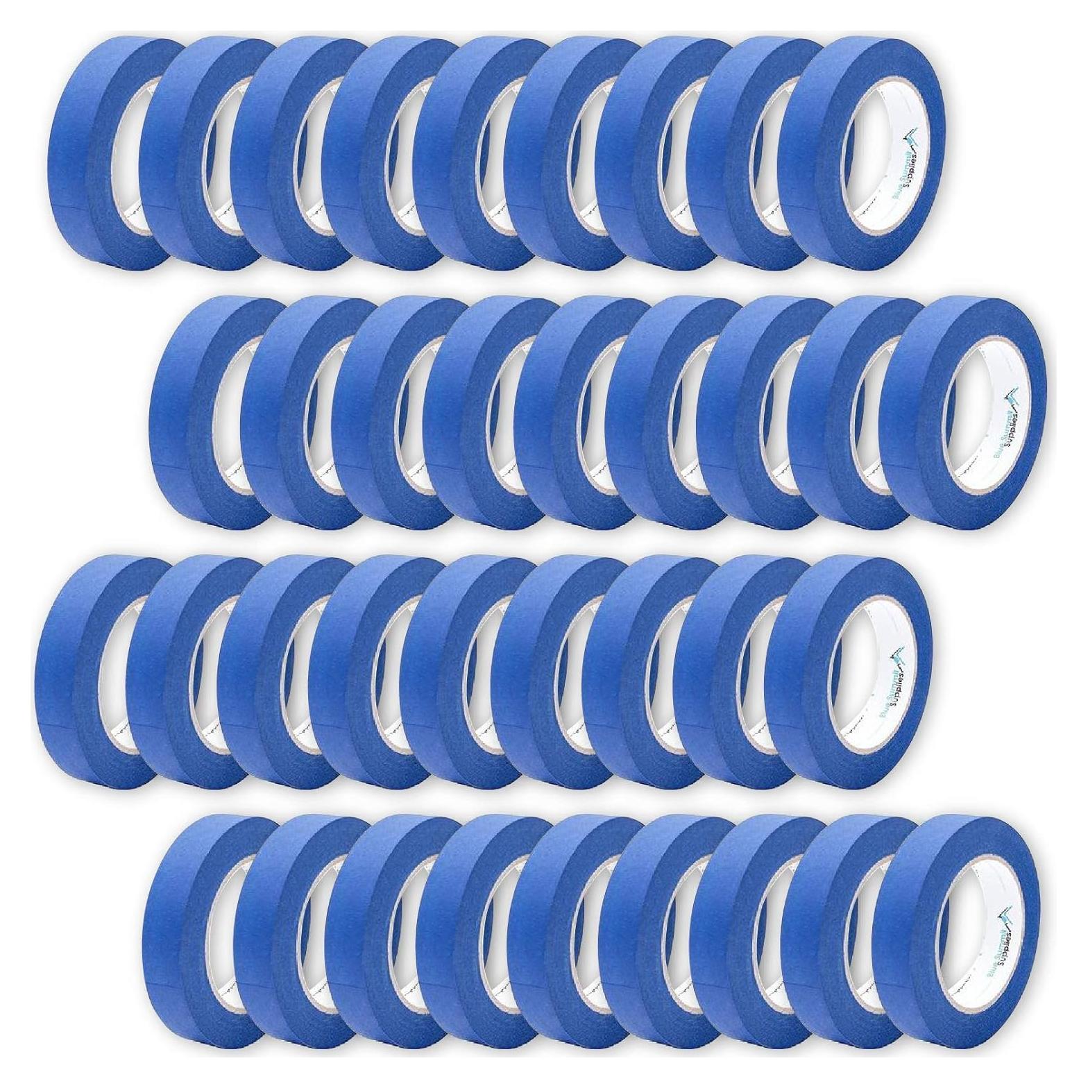 Cinta de Pintor Azul Blue Summit Supplies 36 Rollos 1975.2m