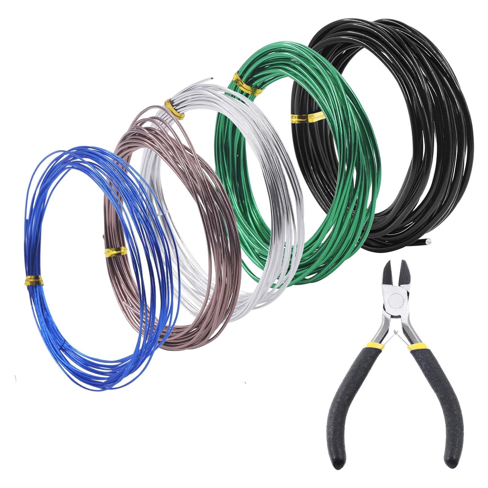 Kit de Alambre para Bonsai Swpeet 6Pcs 5 Tamaños 82 Pies