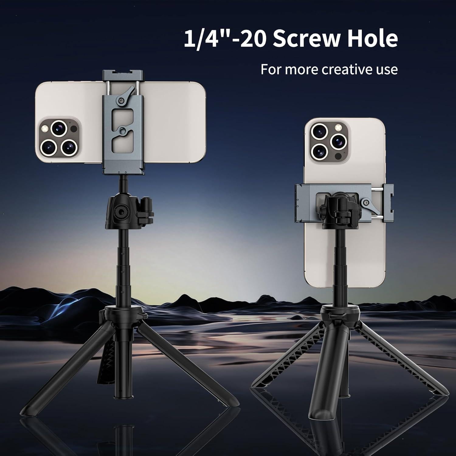 Soporte trípode de teléfono Arca Port CT-03 ajustable