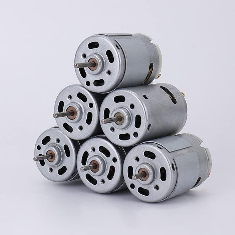 Fielect 10.8V 20000RPM DC Motor Round Shaft High Torque Electric Motor for DIY Electric/Electronic Projects, Drills, Robots, RC Vehicals, Remote Controlled Cars/Robot, Saw Repair/Replacement Engine