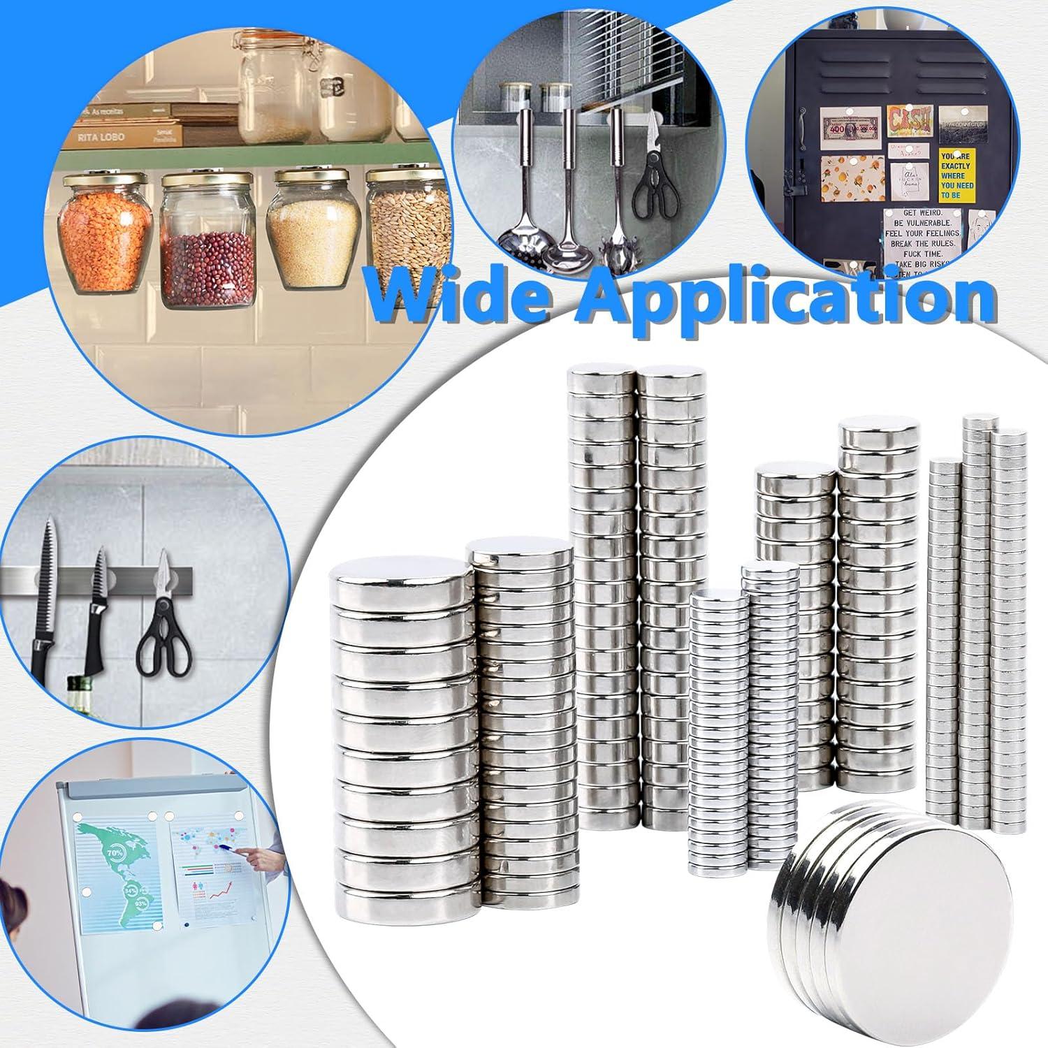 255 Piezas Imanes de Neodimio Keukenket para Manualidades