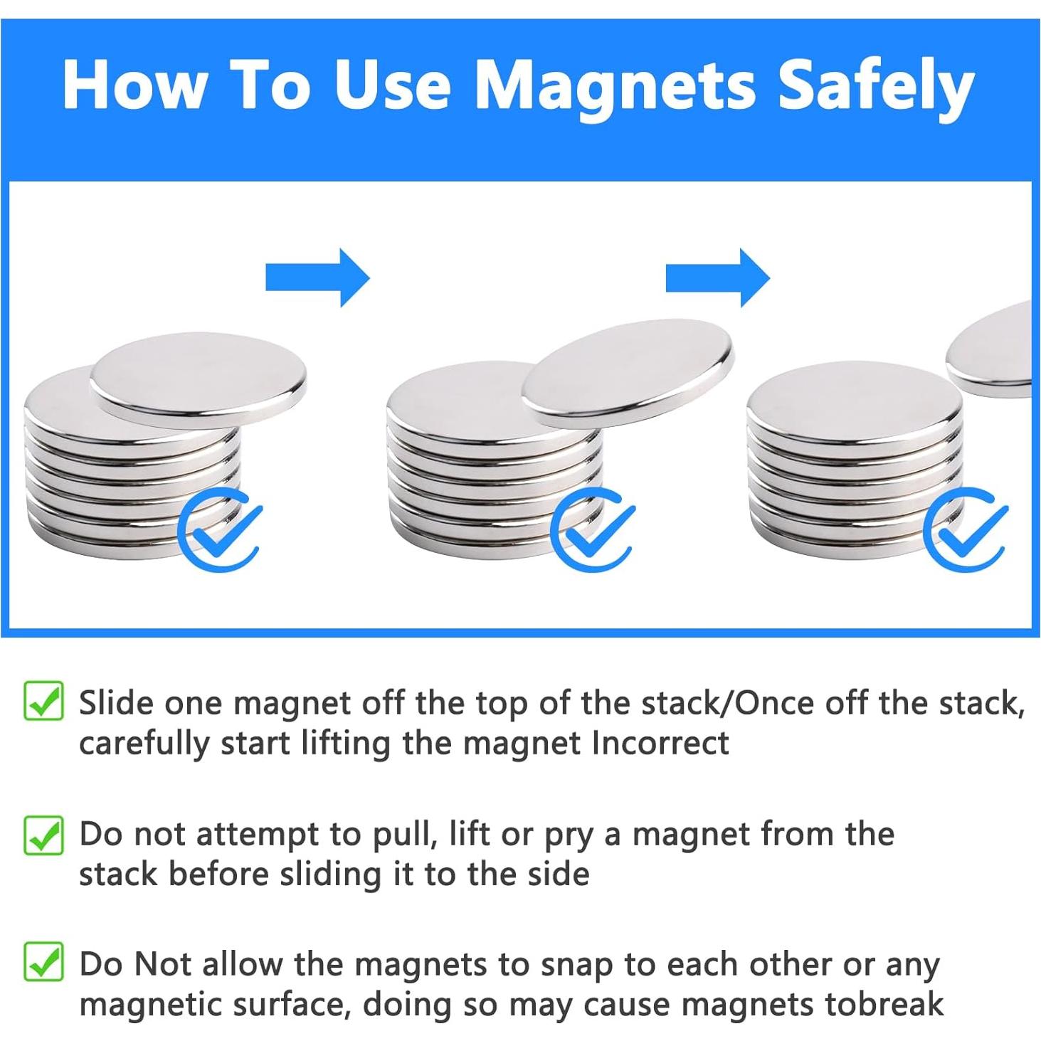 255 Piezas Imanes de Neodimio Keukenket para Manualidades