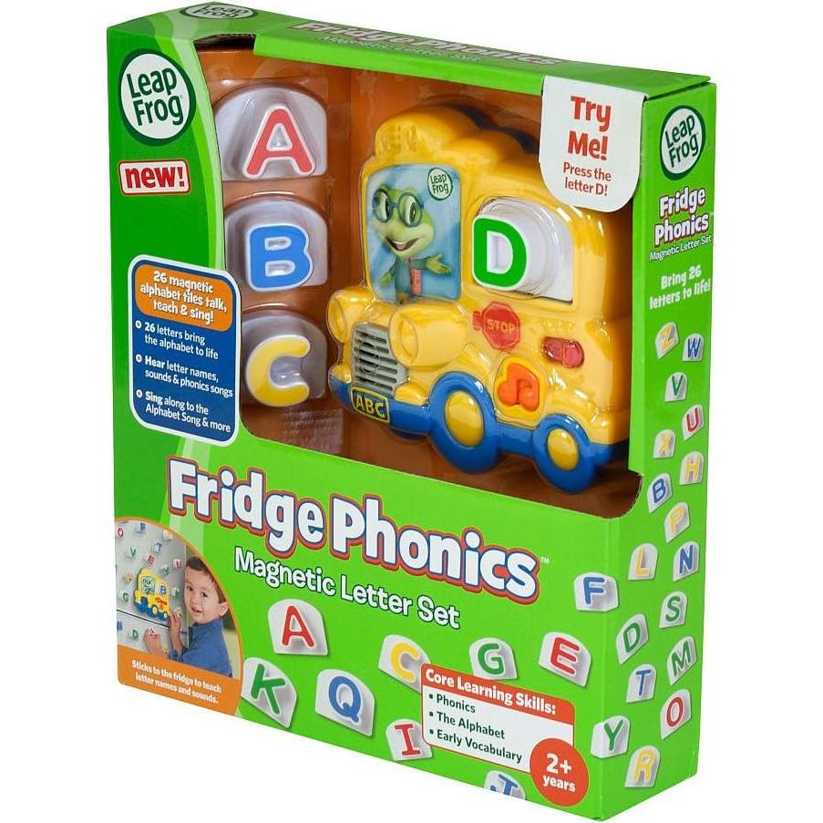 Juego de Letras Magnéticas LeapFrog Fridge Phonics Amarillo