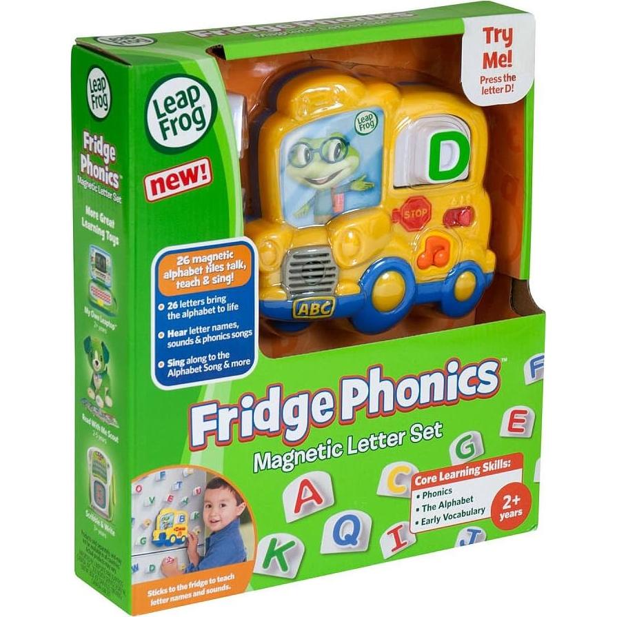 Juego de Letras Magnéticas LeapFrog Fridge Phonics Amarillo