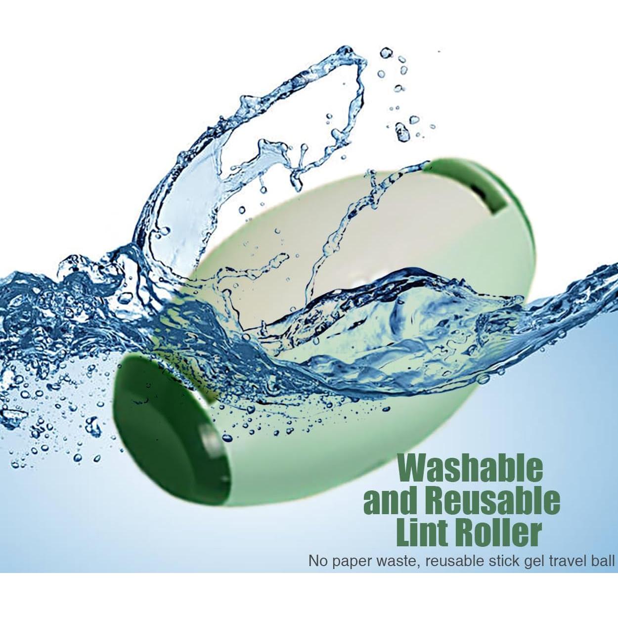 Rodillo de Pelusa Reutilizable Mini Verde - Removedor de Pelo de Mascotas