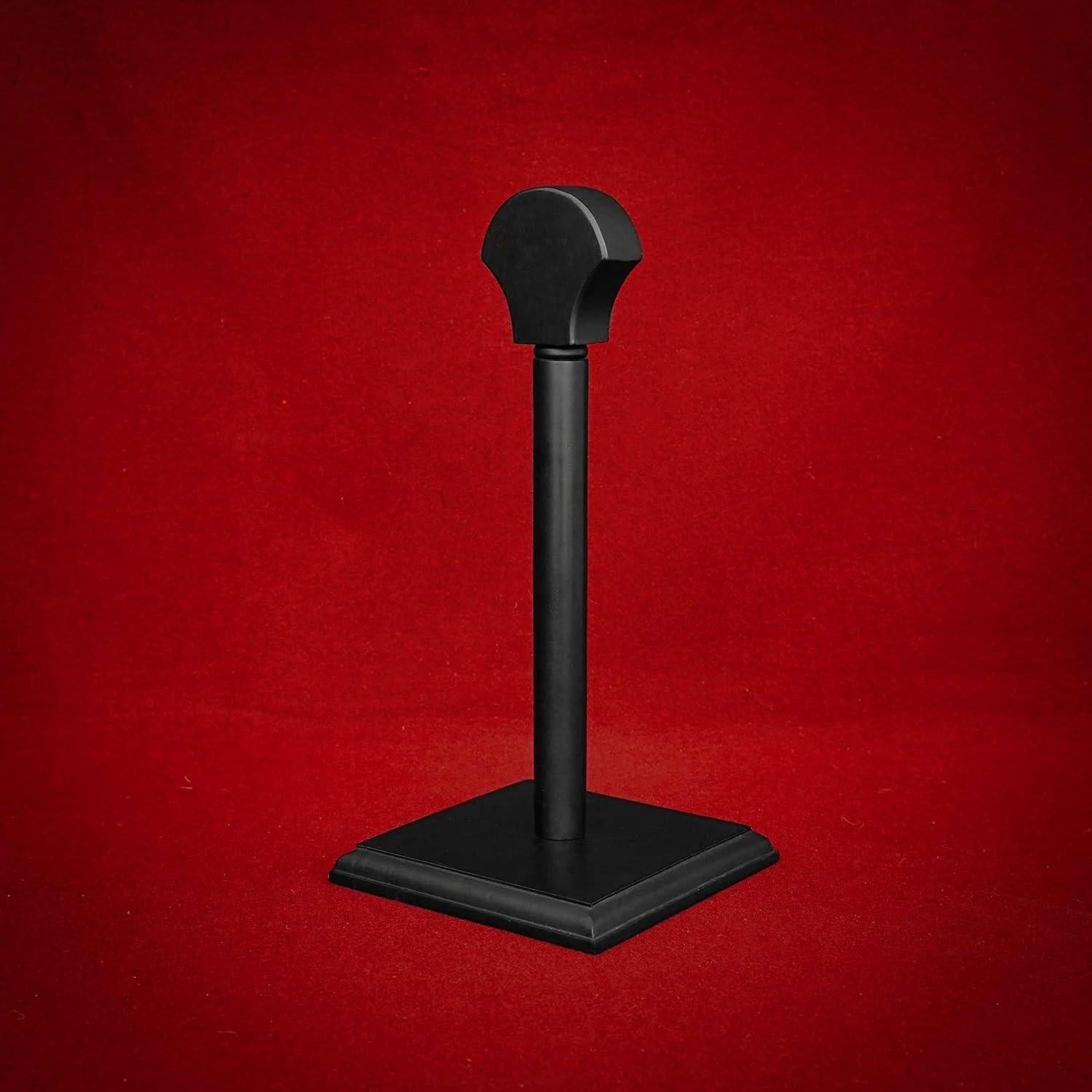 Soporte de Casco de Madera Mythrojan 35.56 cm Negro