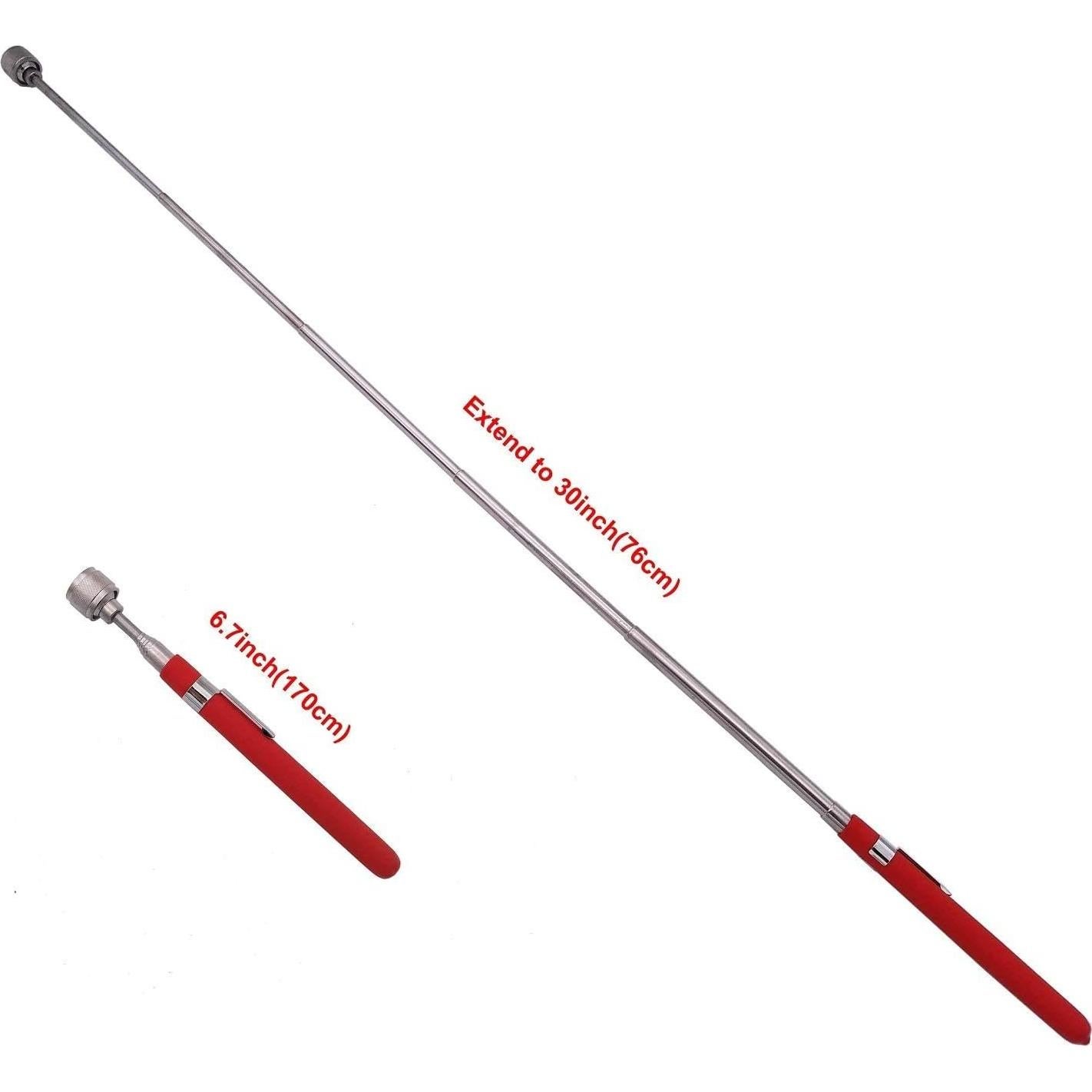 Varilla Magnética Telescópica BYHH 30cm 10LB Acero Inoxidable