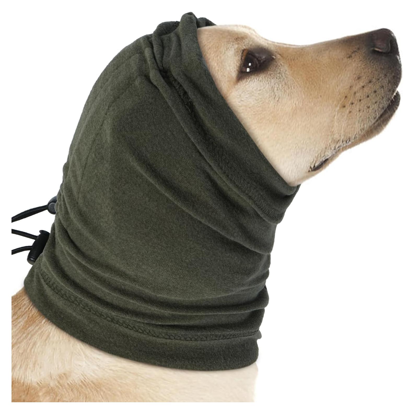 Sudadera Calmante para Perros Nanaki Verde - Snood Ajustable