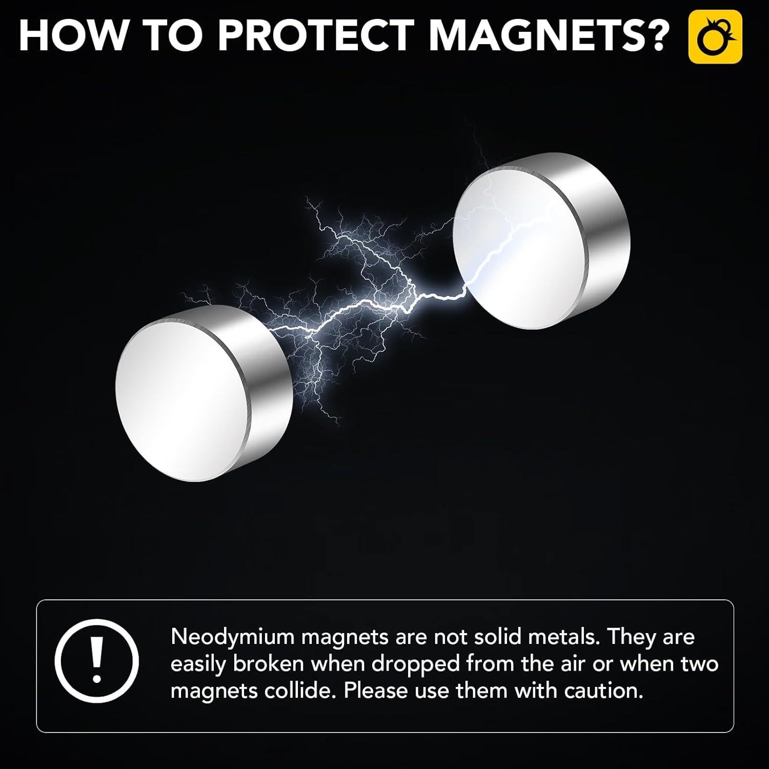 Imán de Neodimio DIYMAG 40x20mm 2 Piezas Alta Potencia