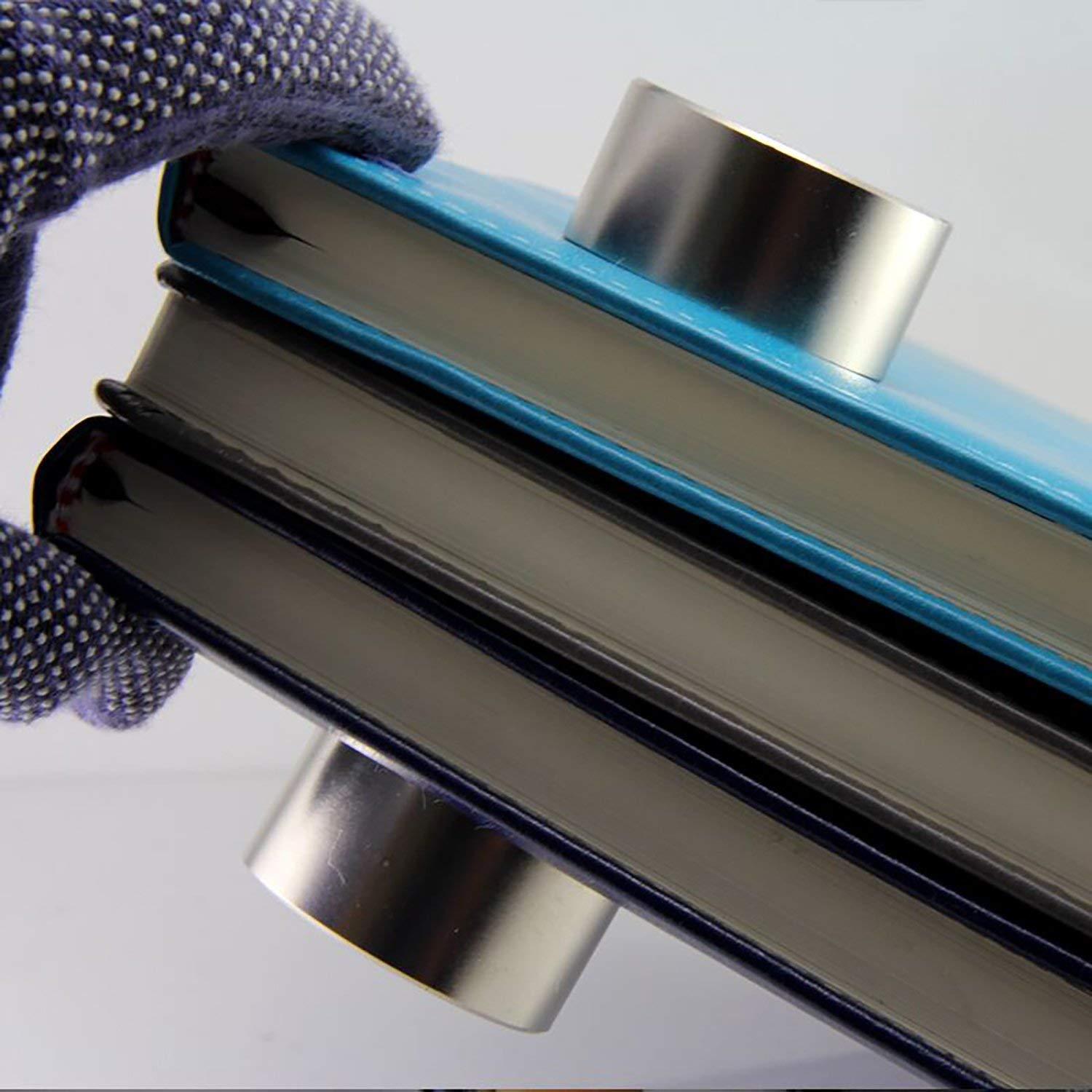 Imán de Neodimio DIYMAG 40x20mm 2 Piezas Alta Potencia