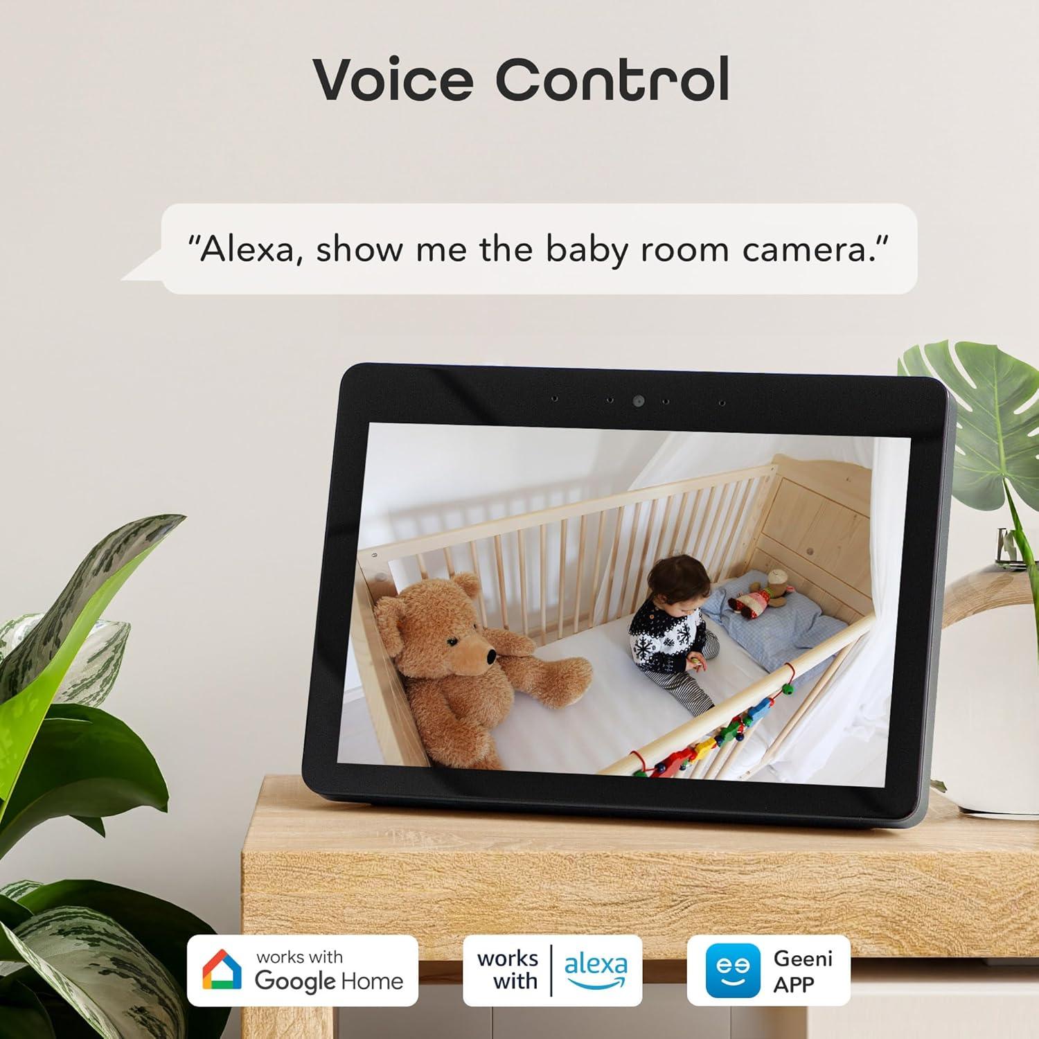 Cámara de Seguridad Geeni Look 1080p HD con Audio y Alertas
