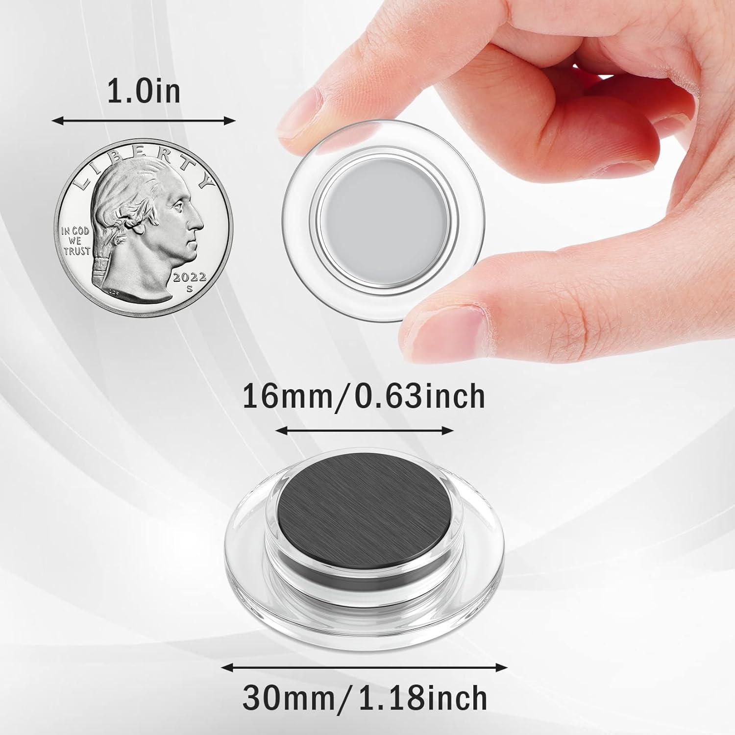 Imanes Redondos VNDUEEY 45 Pcs 3 cm para Pizarra Blanca