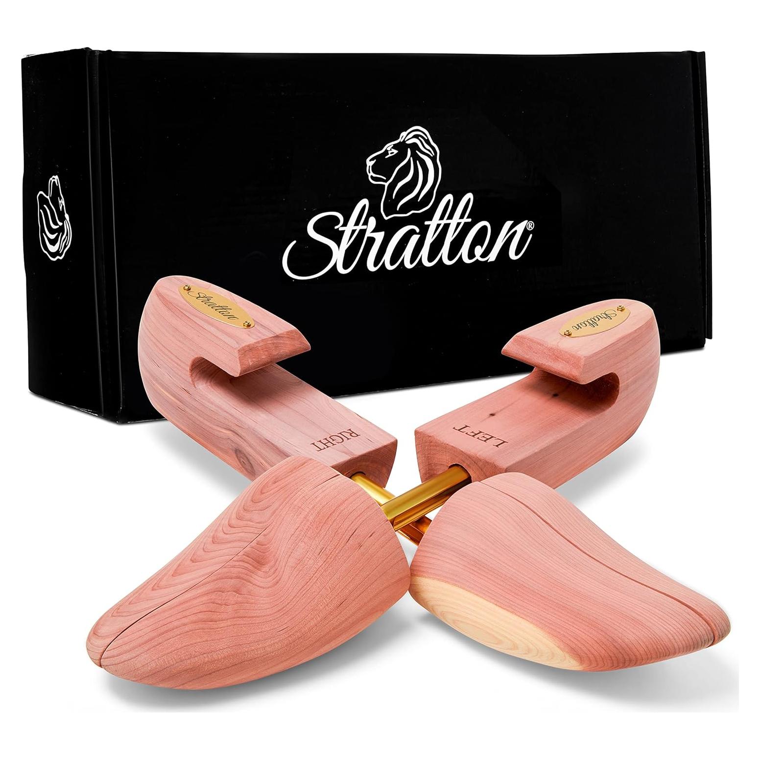 Árboles de Zapatos de Cedro Stratton Ajustables 2-Pack