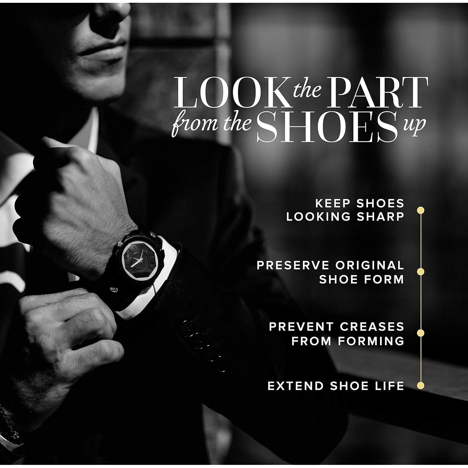 Árboles de Zapatos de Cedro Stratton Ajustables 2-Pack