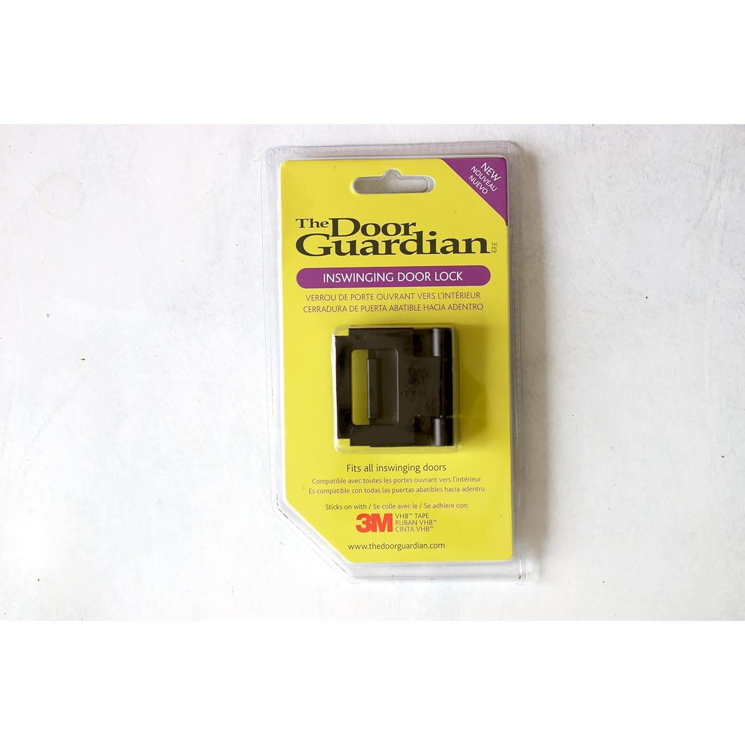 Cerradura de Seguridad Interior Meranto - A prueba de Niños, Negro