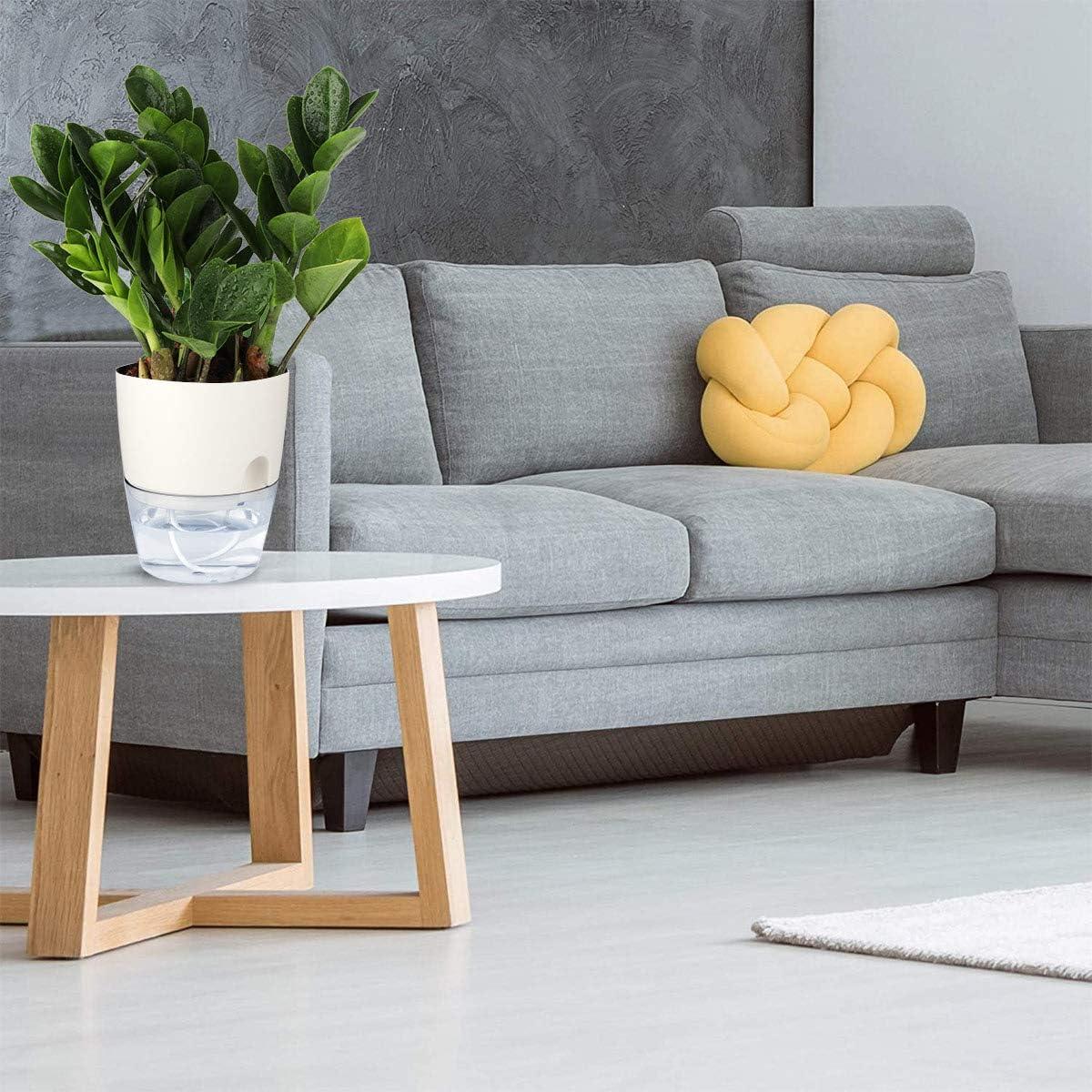 Macetas Autorriego Vanavazon 15 cm Paquete de 3 para Plantas