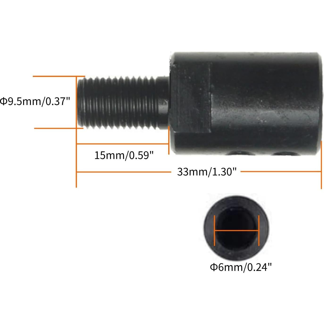 Varilla de Conexión Roscada 3/8-24UNF CHANCS MOTOR 6mm