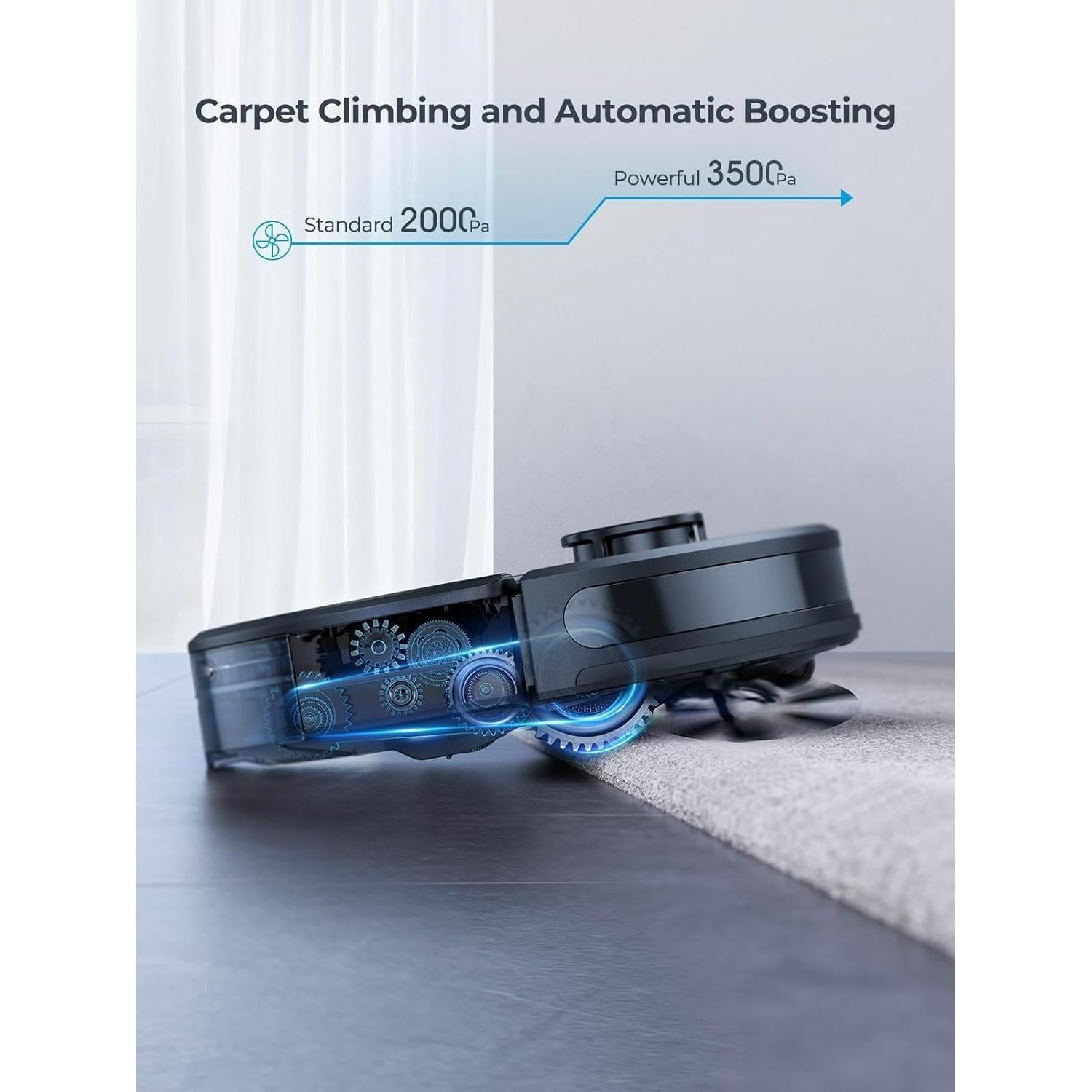 Aspiradora Robot Laresar Clean L6 Nex 3 en 1 con Auto-Desalojo