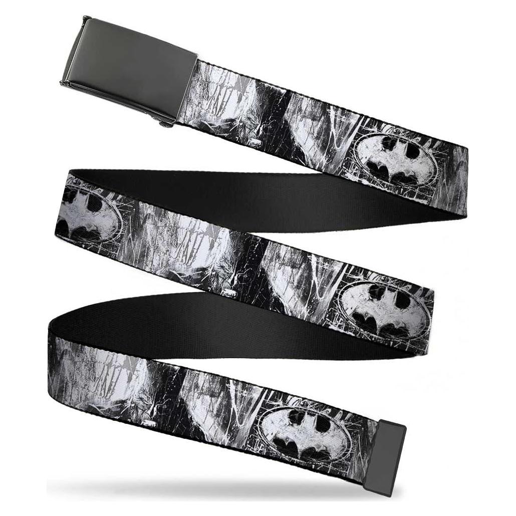 Cinturón Web Buckle-Down Batman 3.18 cm Ajustable 106.68 cm