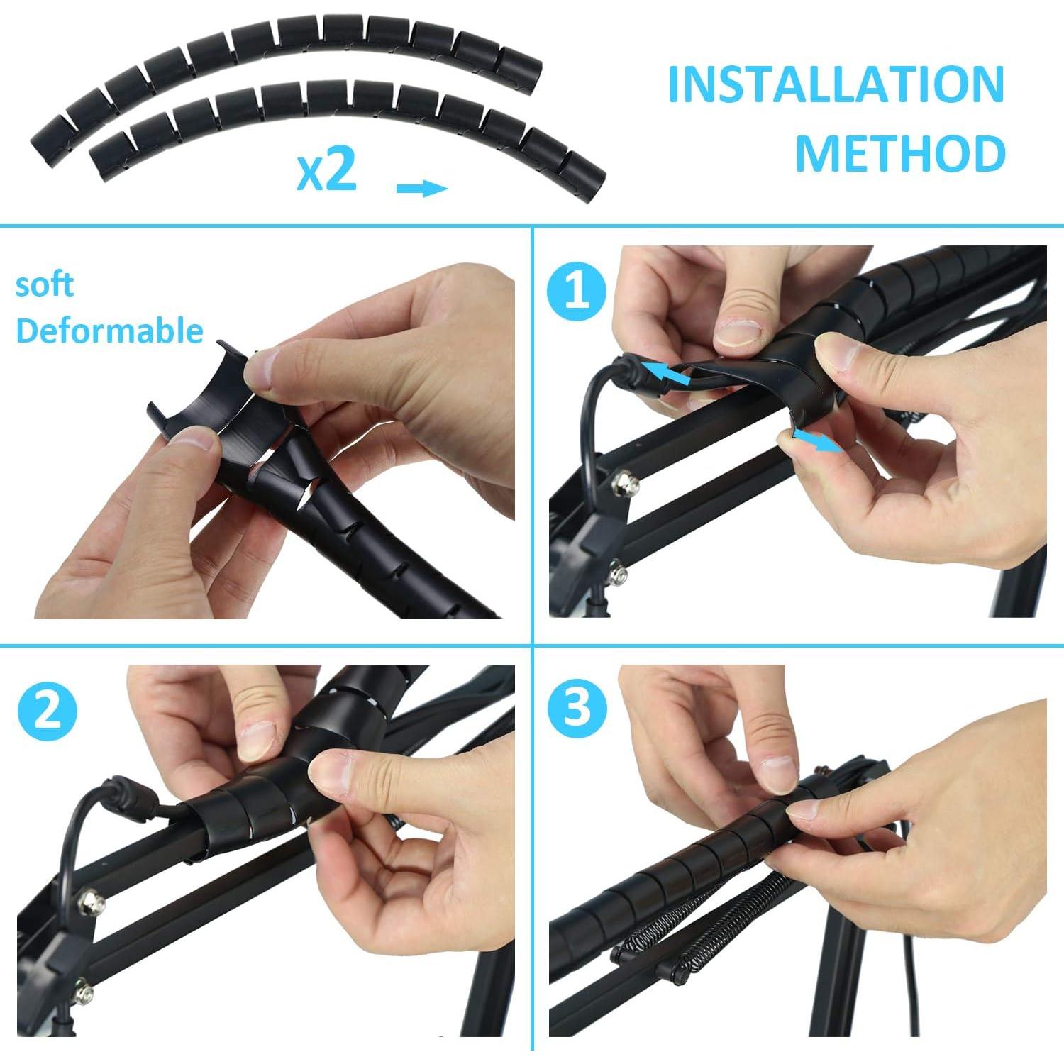 Soporte de micrófono YOUSHARES para AT2020 con filtro antipop