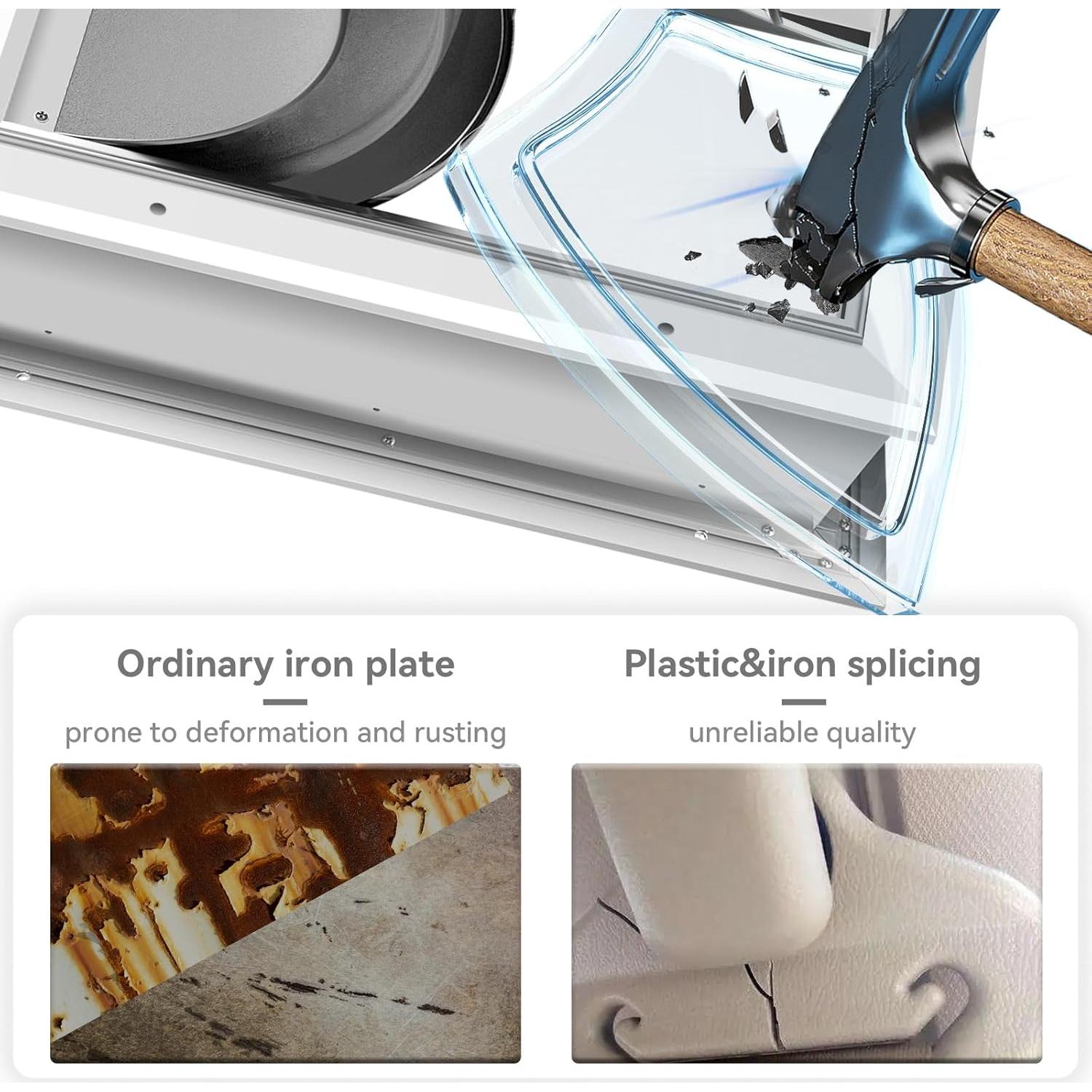 Puerta para Perros Petoasis Aluminio XL Aislada Blanca