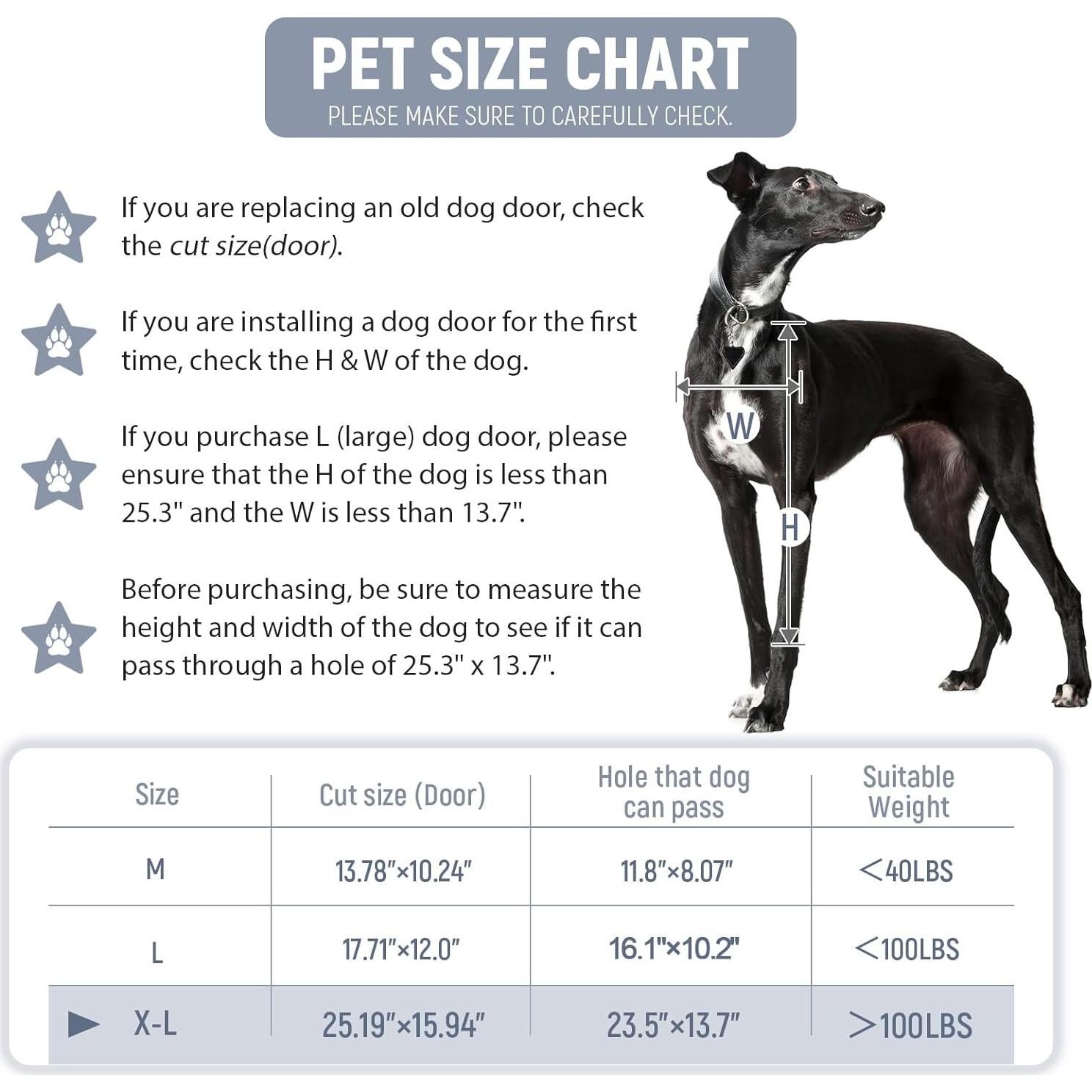 Puerta para Perros Petoasis Aluminio XL Aislada Blanca