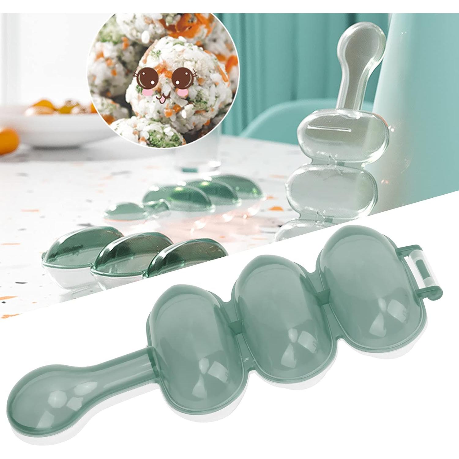 Zerodis Bola de Arroz Verde - Herramienta de Cocina para Sushi