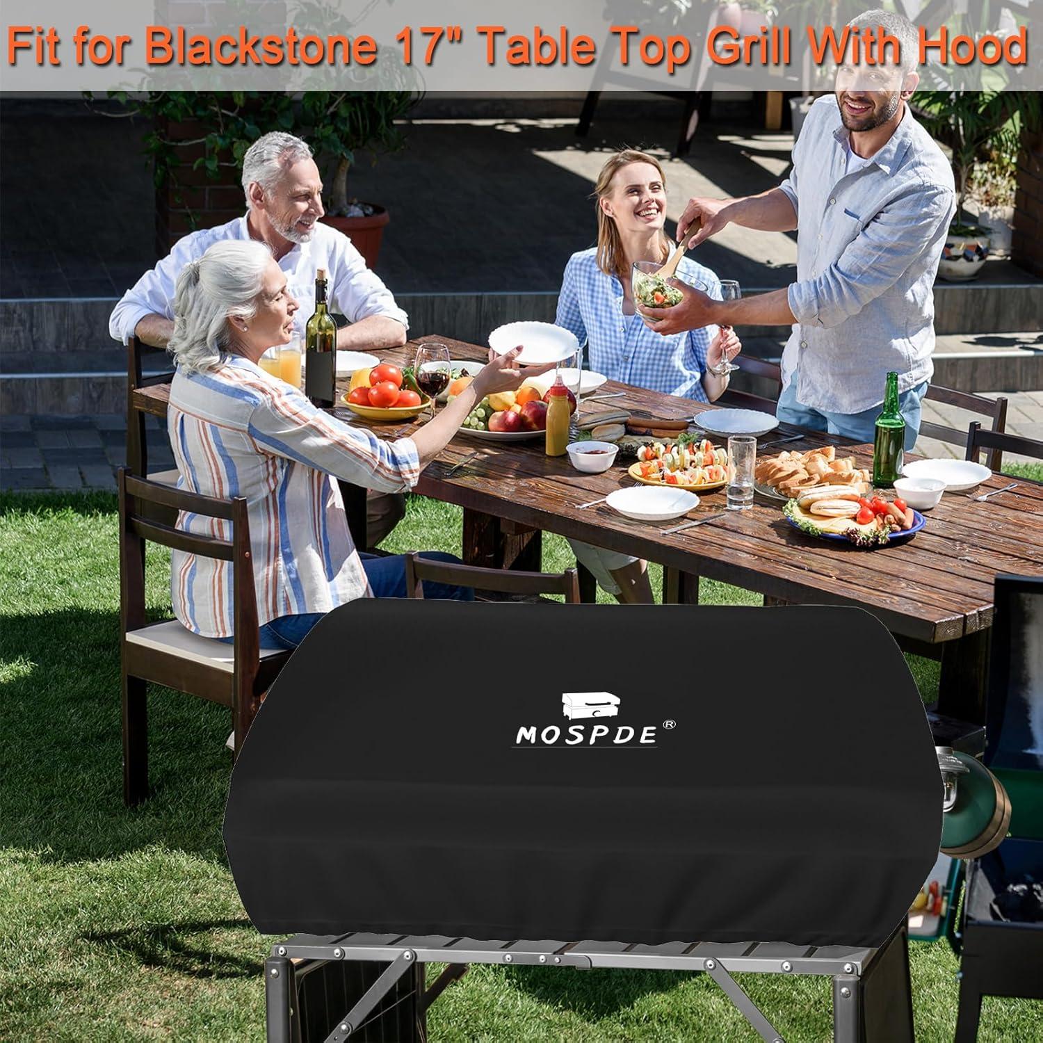 Cubierta para Plancha Blackstone 17 Pulgadas MOSPDE 600D Impermeable